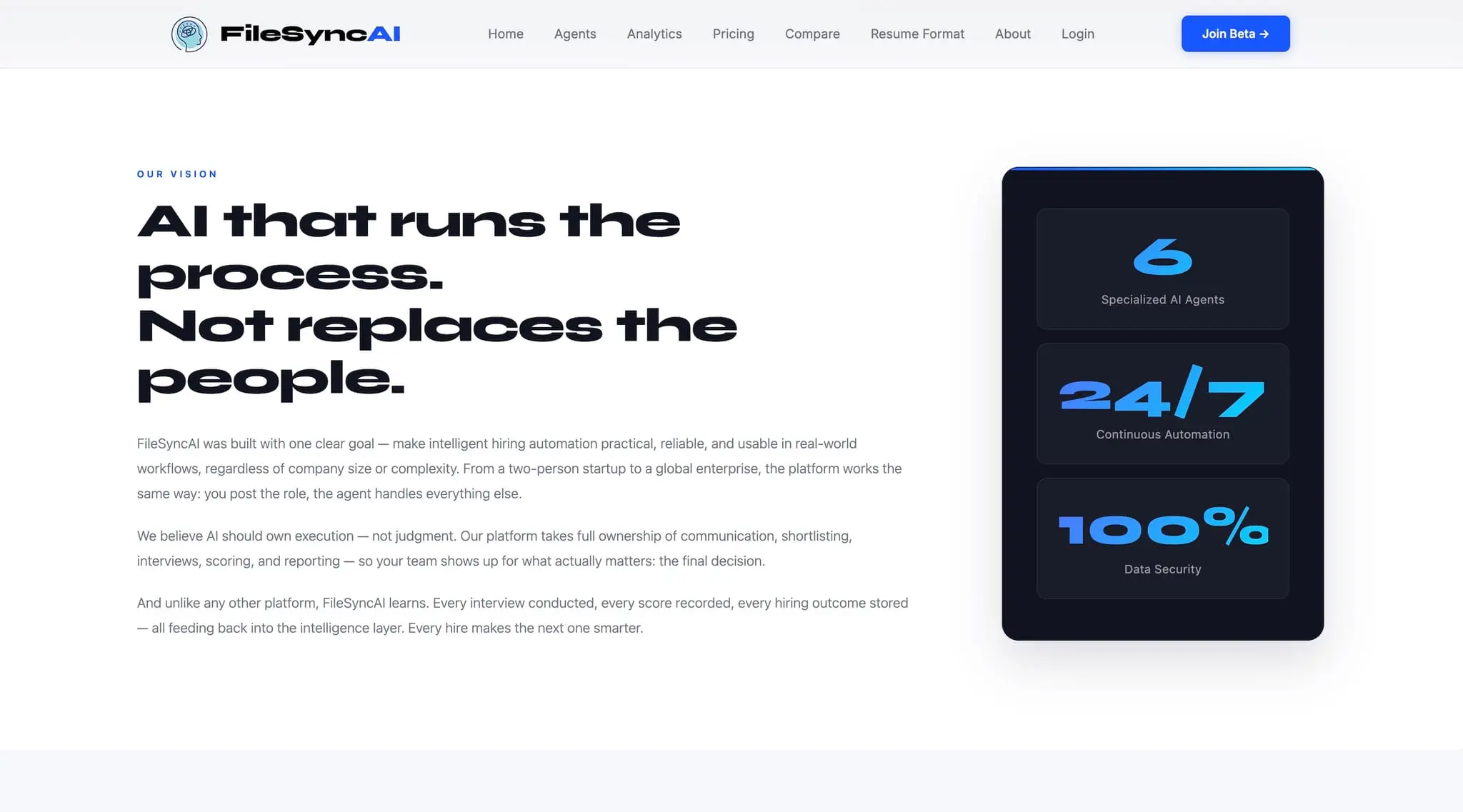 Screenshot 1 of FileSyncAI