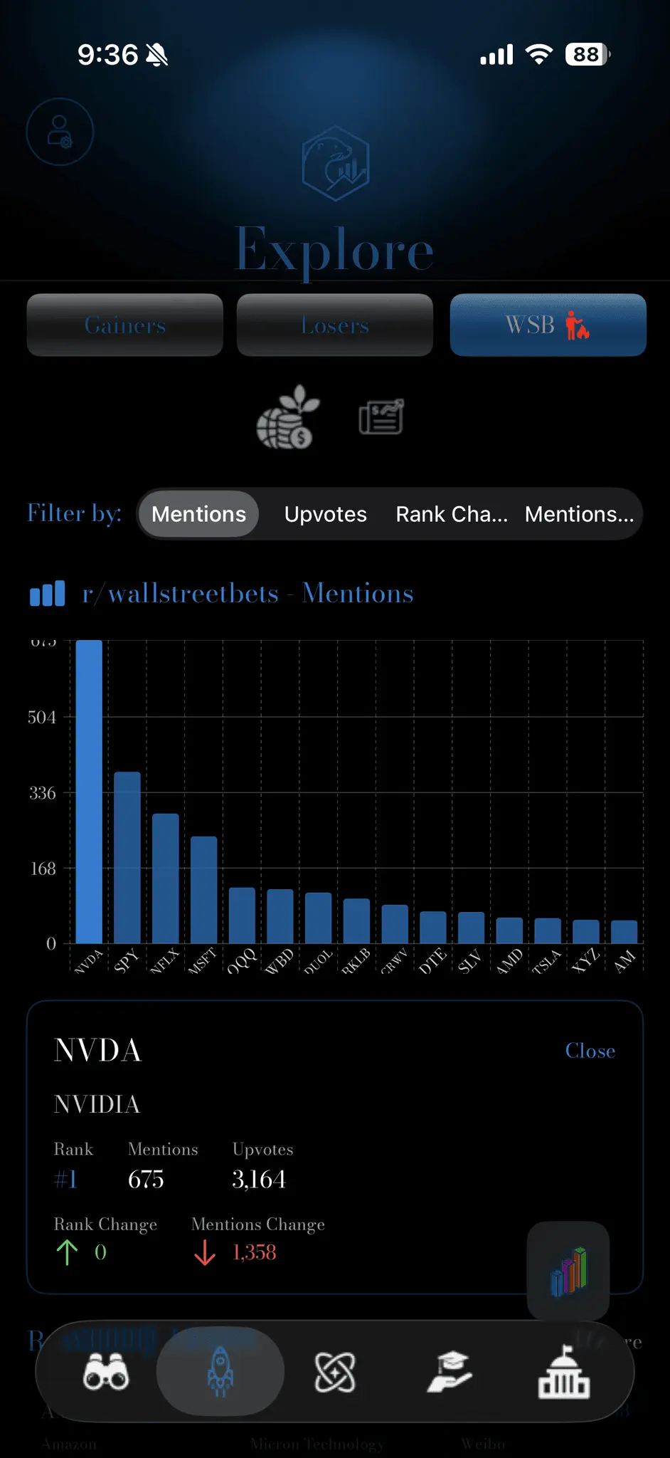 Screenshot 3 of OtterQuant App