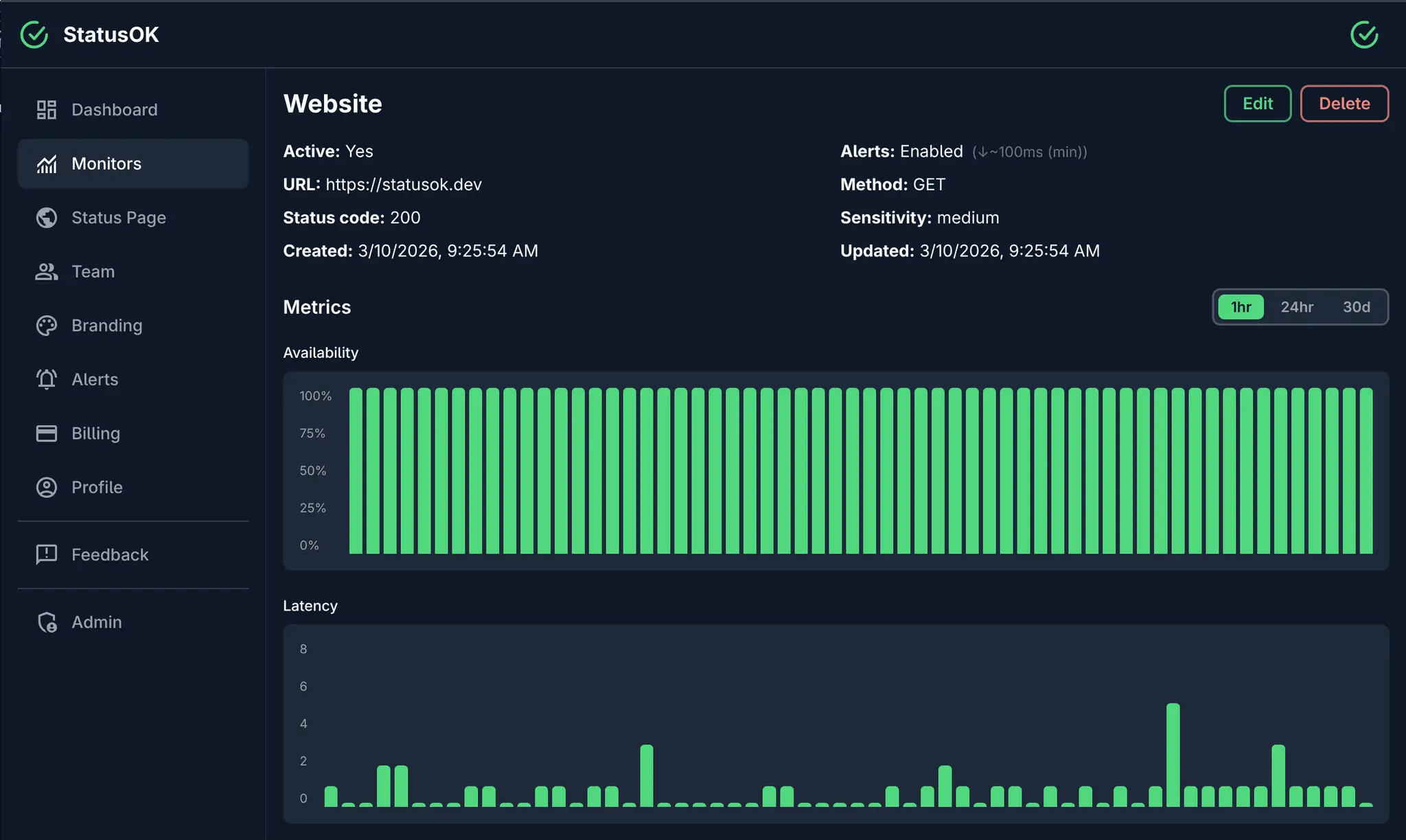 Screenshot 2 of StatusOK