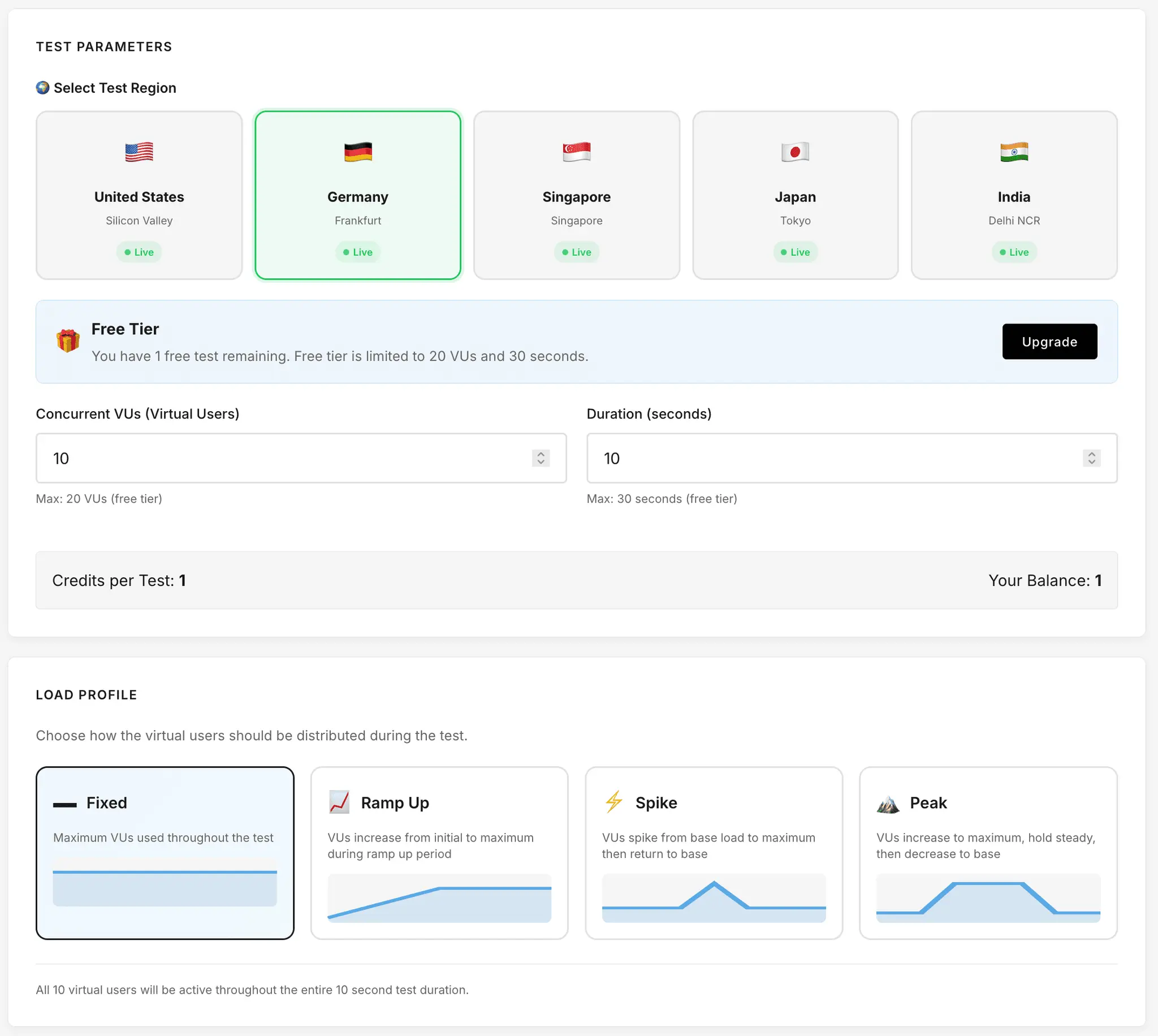 Screenshot 2 of APILoadTest.com