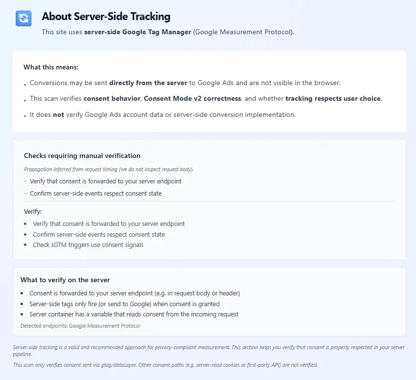 Screenshot 2 of ConsentCheck