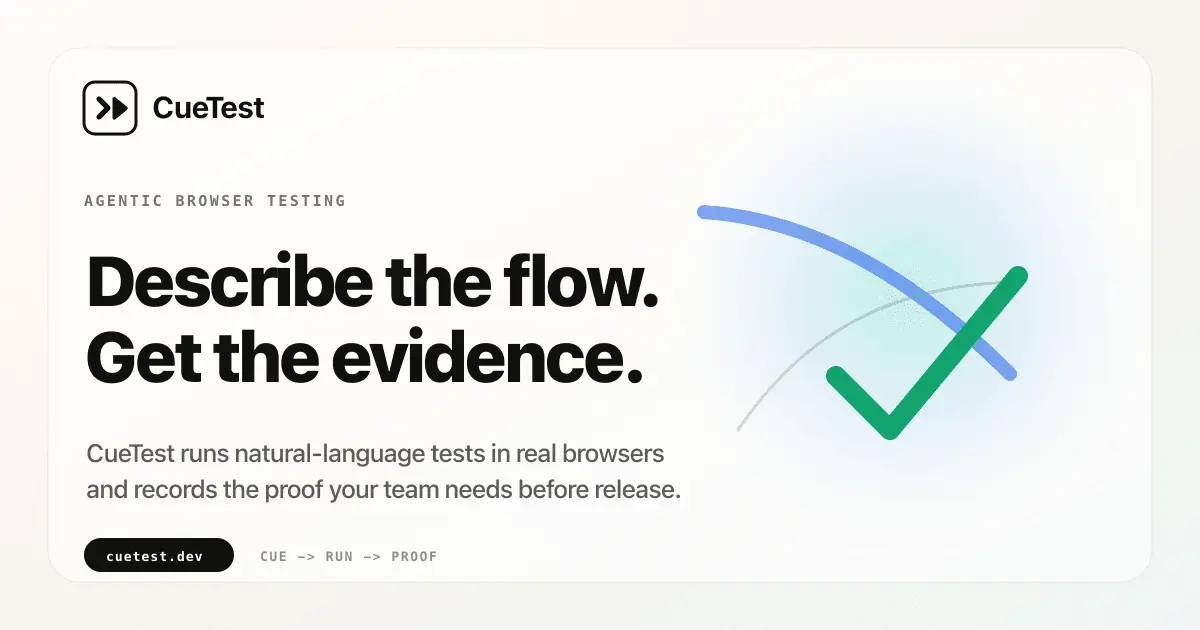 Screenshot 1 of CueTest