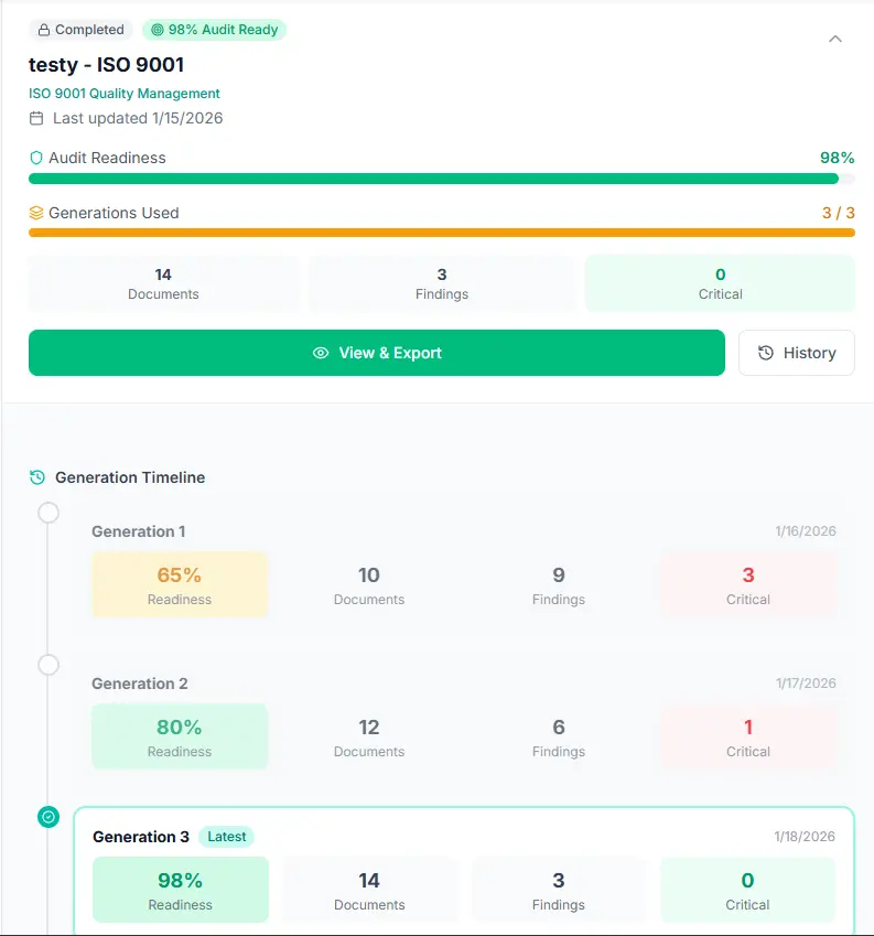 Screenshot 7 of AuditPack