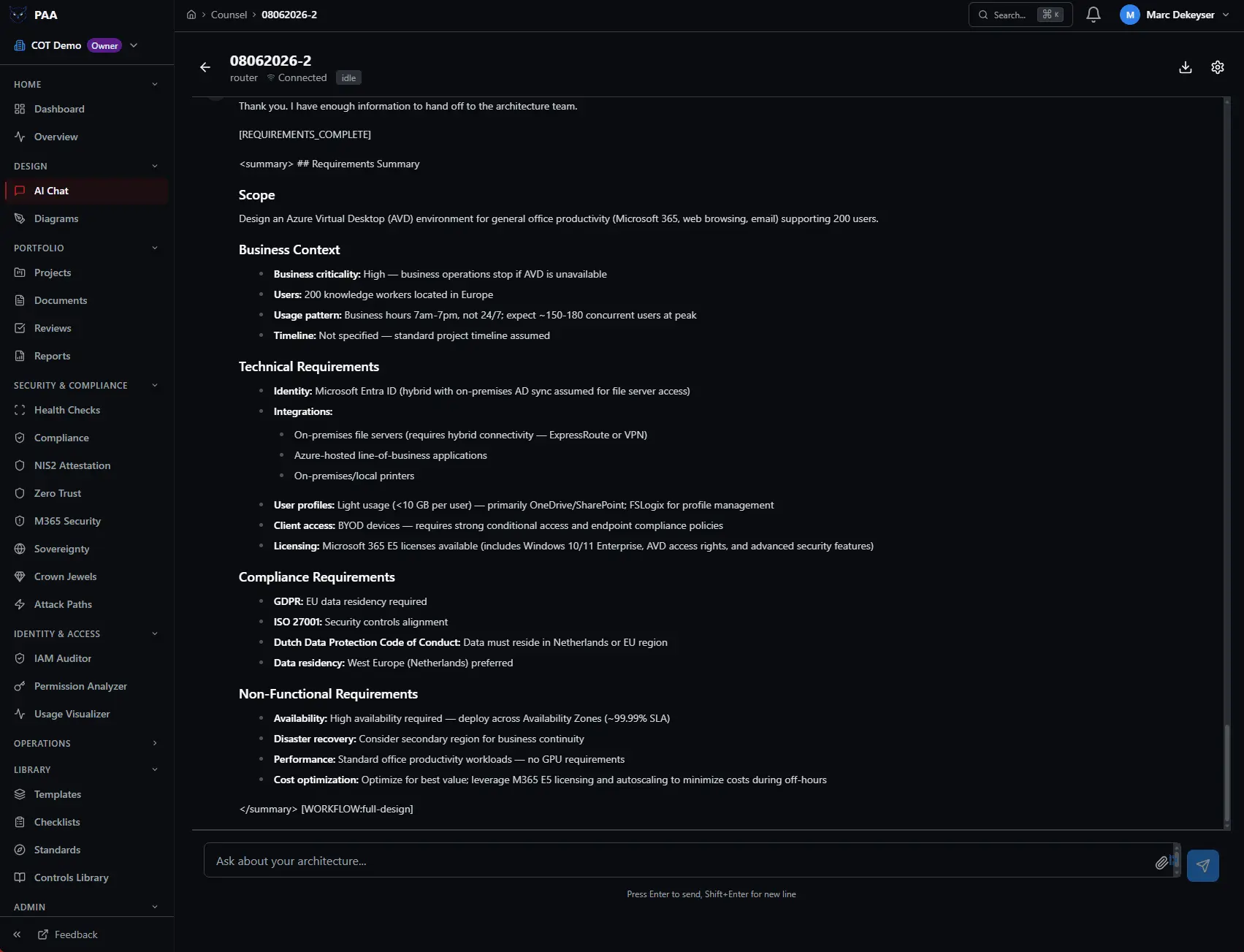 Screenshot 3 of Platform Architecture Authority