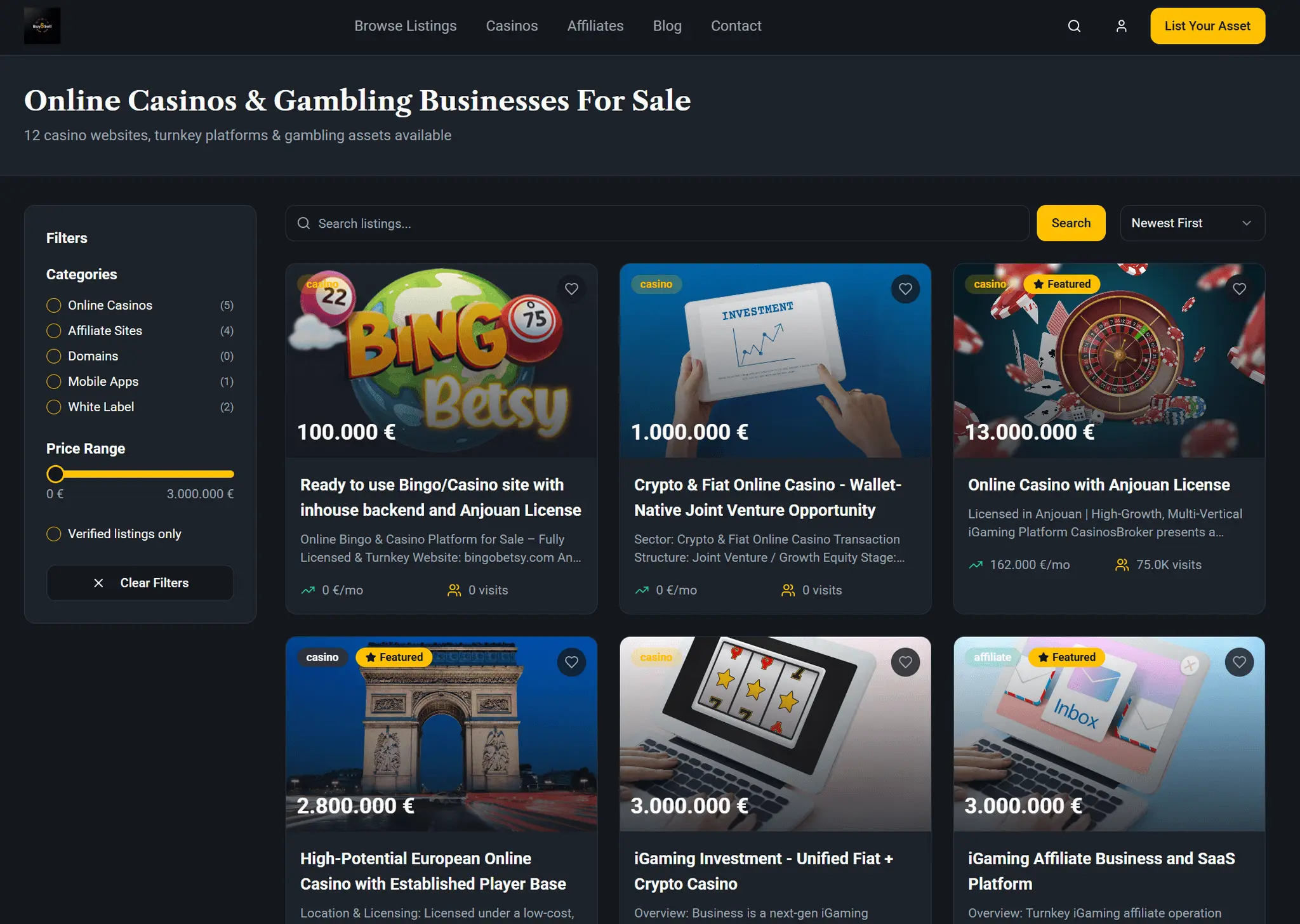 Screenshot 3 of BuySellCasino