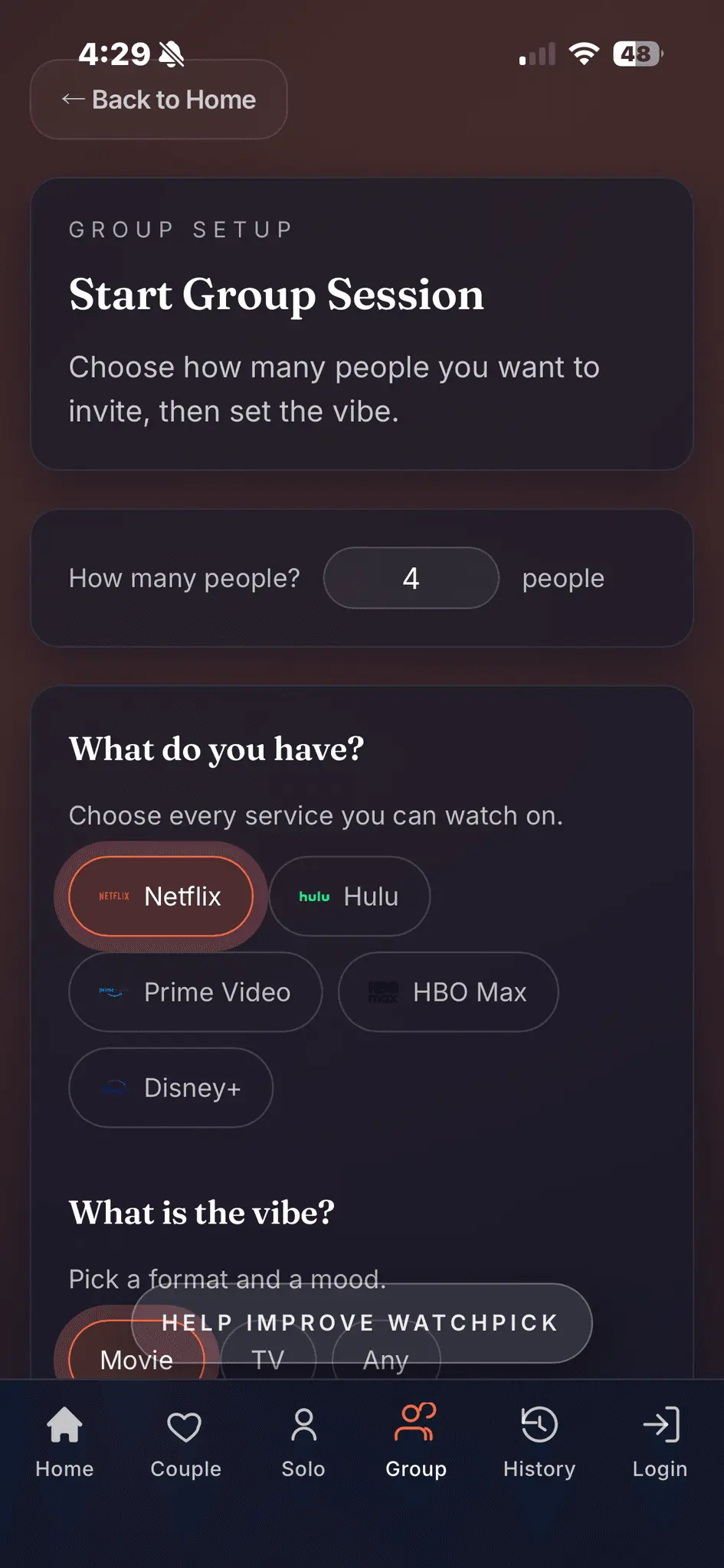 Screenshot 4 of WatchPick