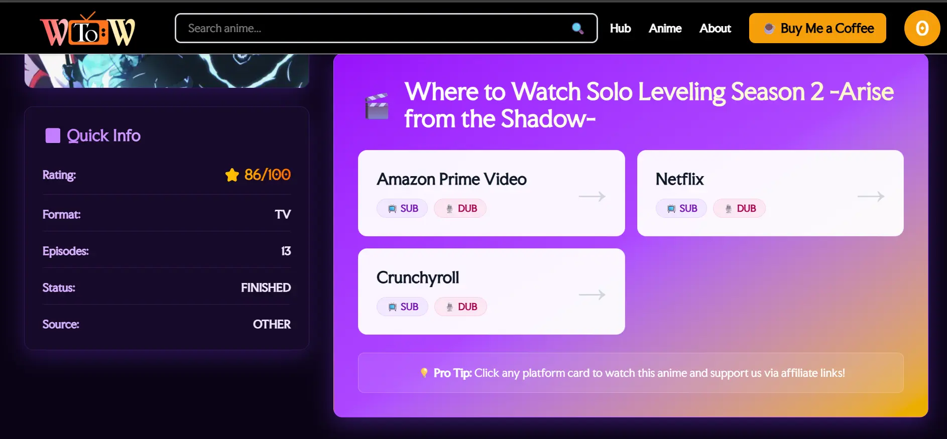 Screenshot 3 of WhereToWatch