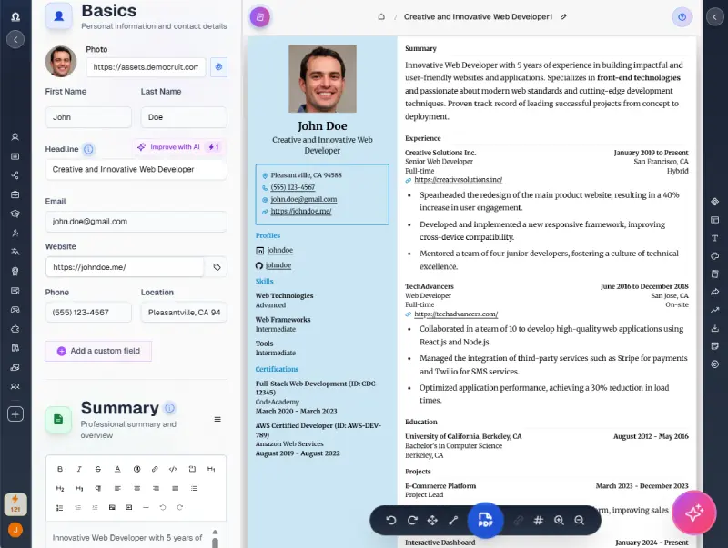 Screenshot 3 of Democruit