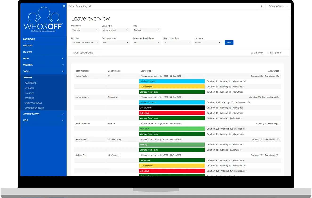 Screenshot 5 of WhosOff