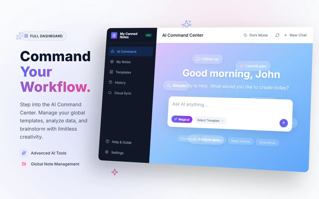 Screenshot 1 of My Canned Notes Pro