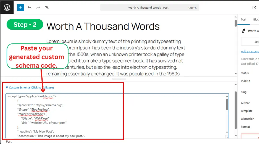 Screenshot 5 of BBH Custom Schema – Add Custom JSON-LD