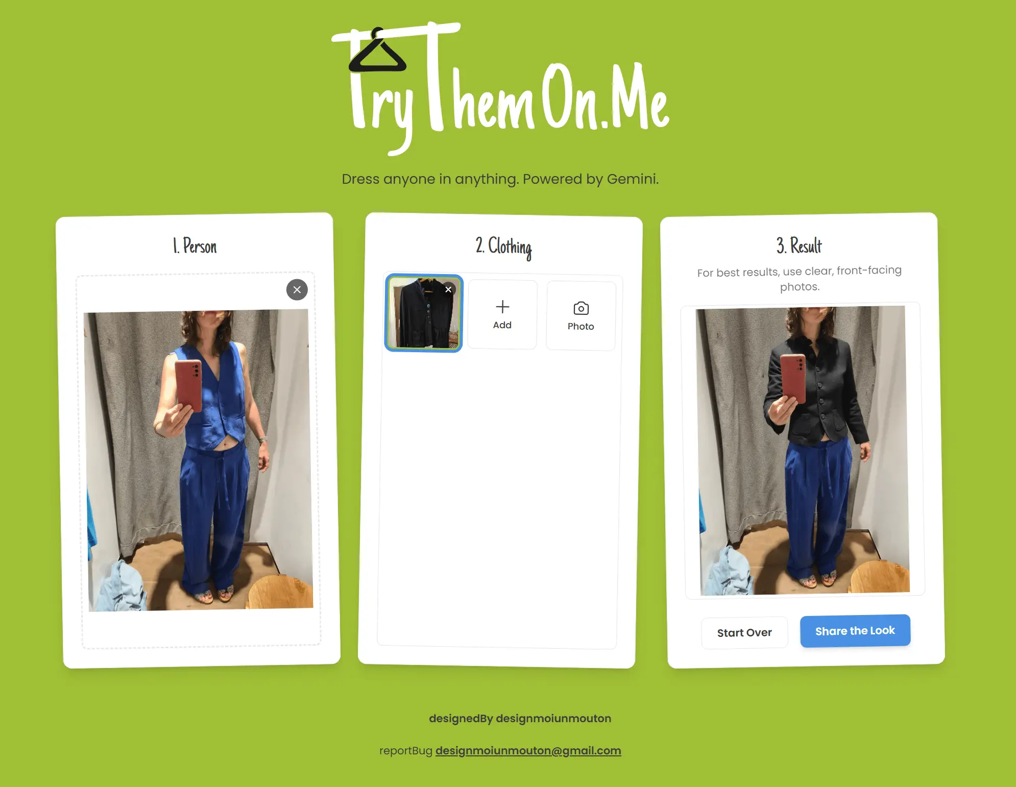 Screenshot 3 of TryThemOn.Me