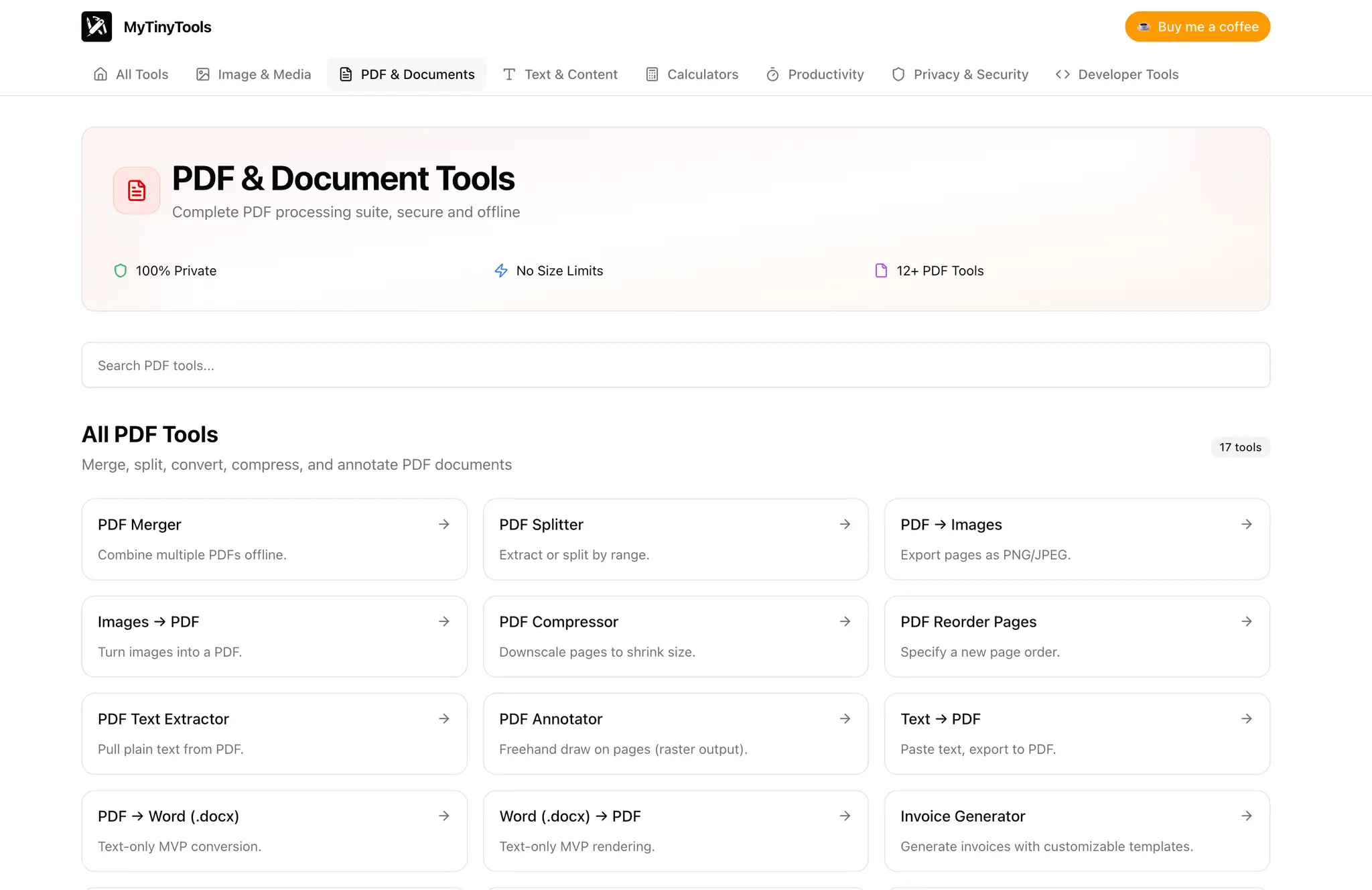 Screenshot 4 of MyTinyTools