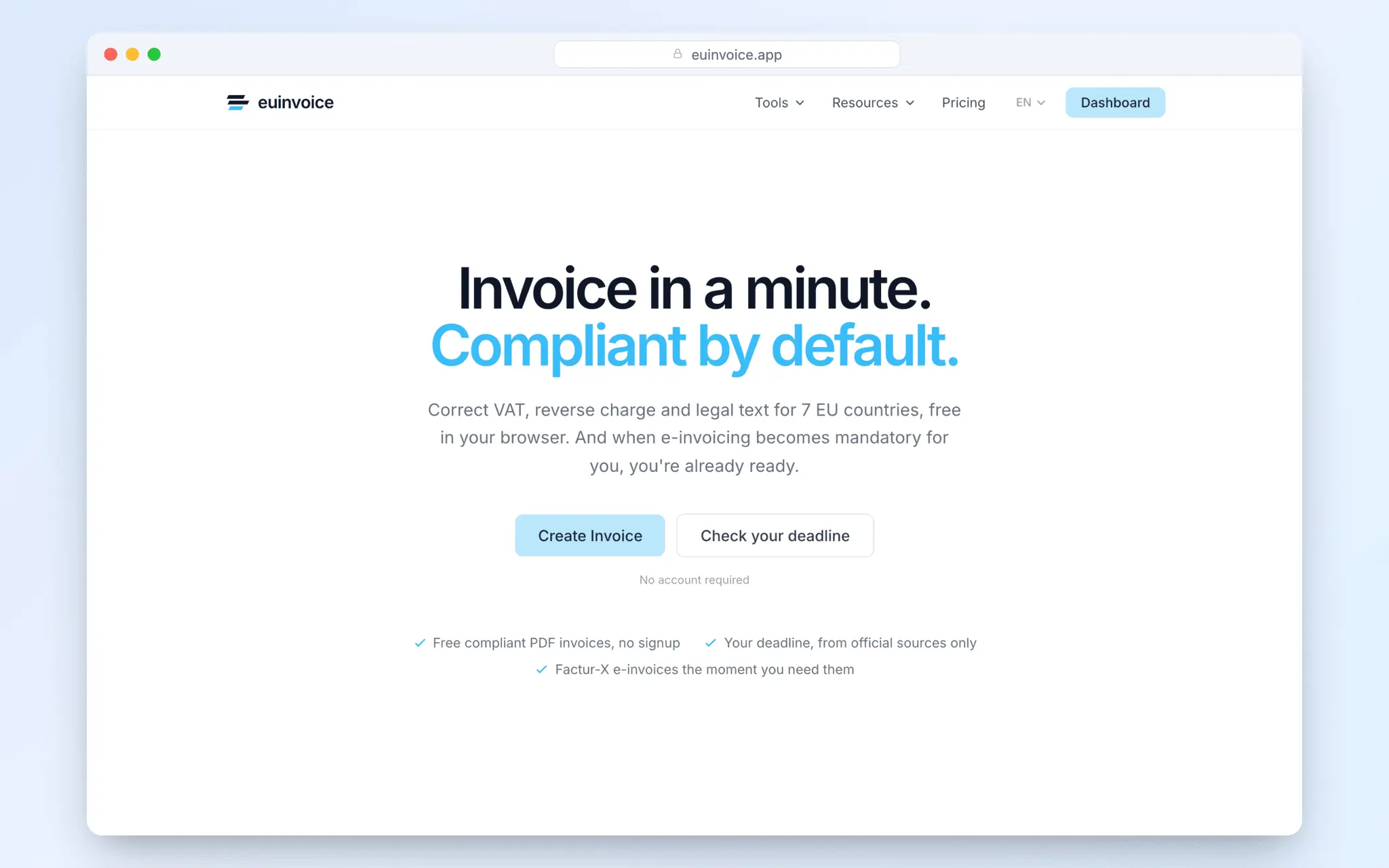 Screenshot 3 of EU Invoice Generator