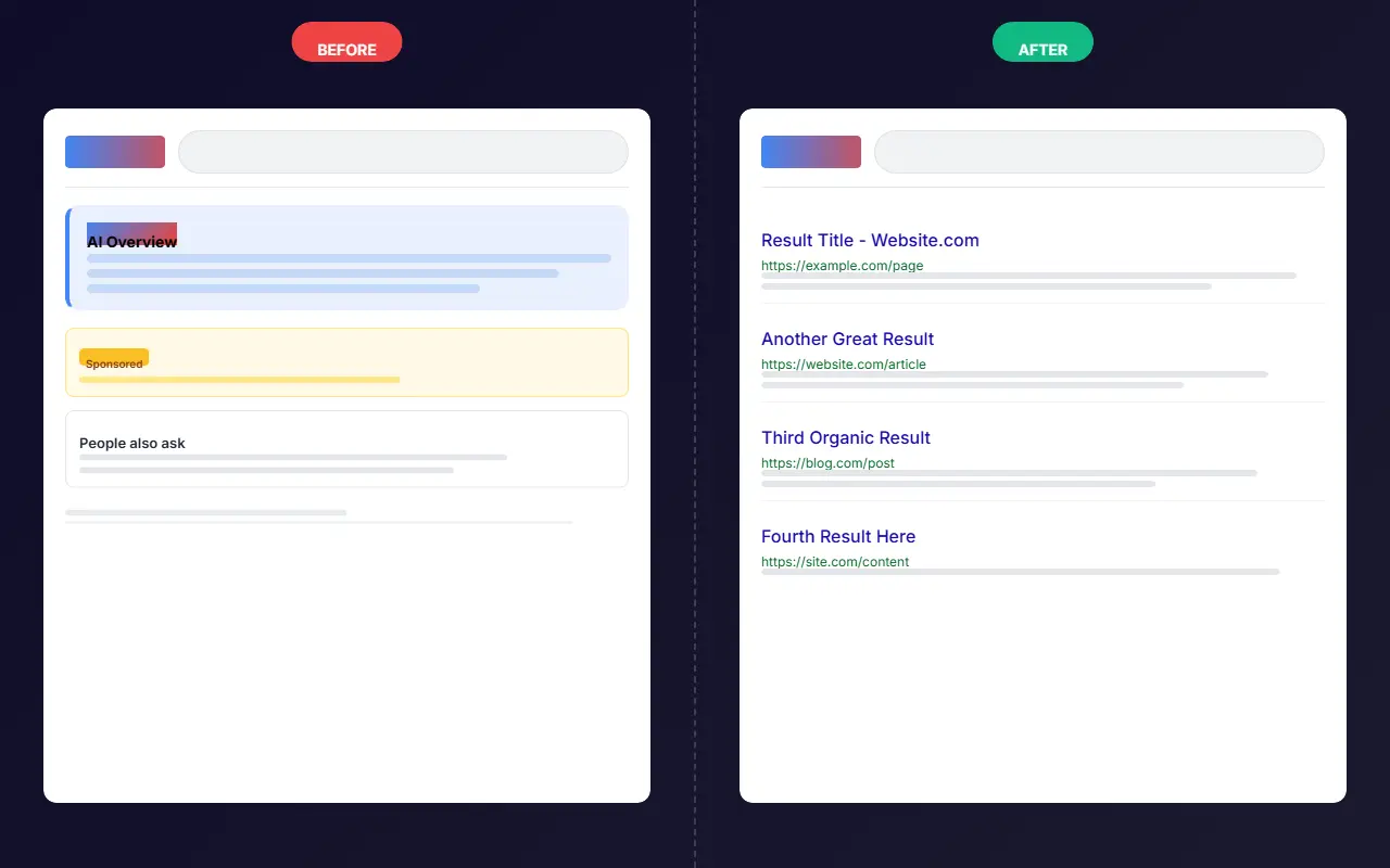 Screenshot 3 of Search Cleaner