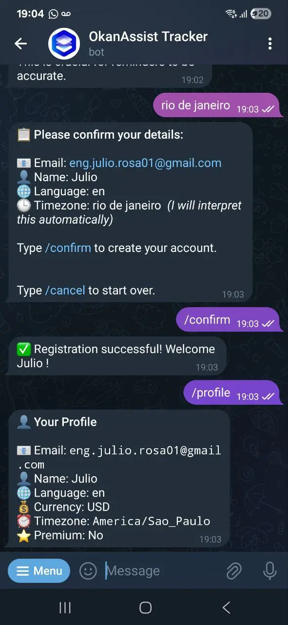 Screenshot 2 of OkanAssist