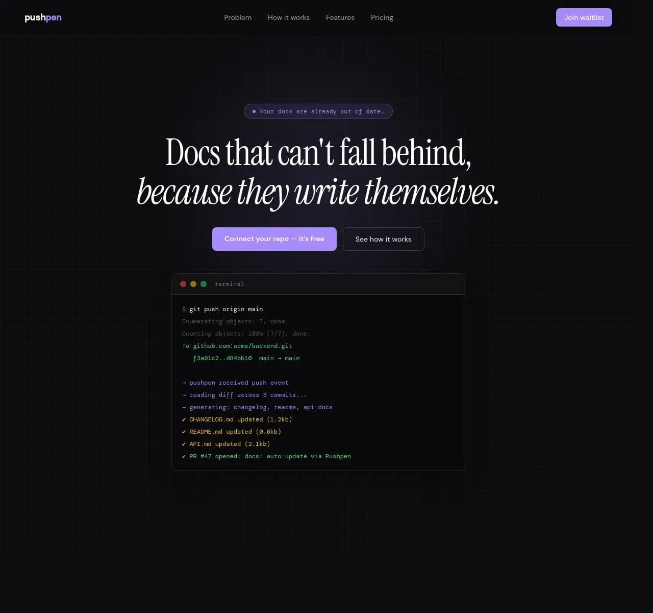 Screenshot 1 of Pushpen