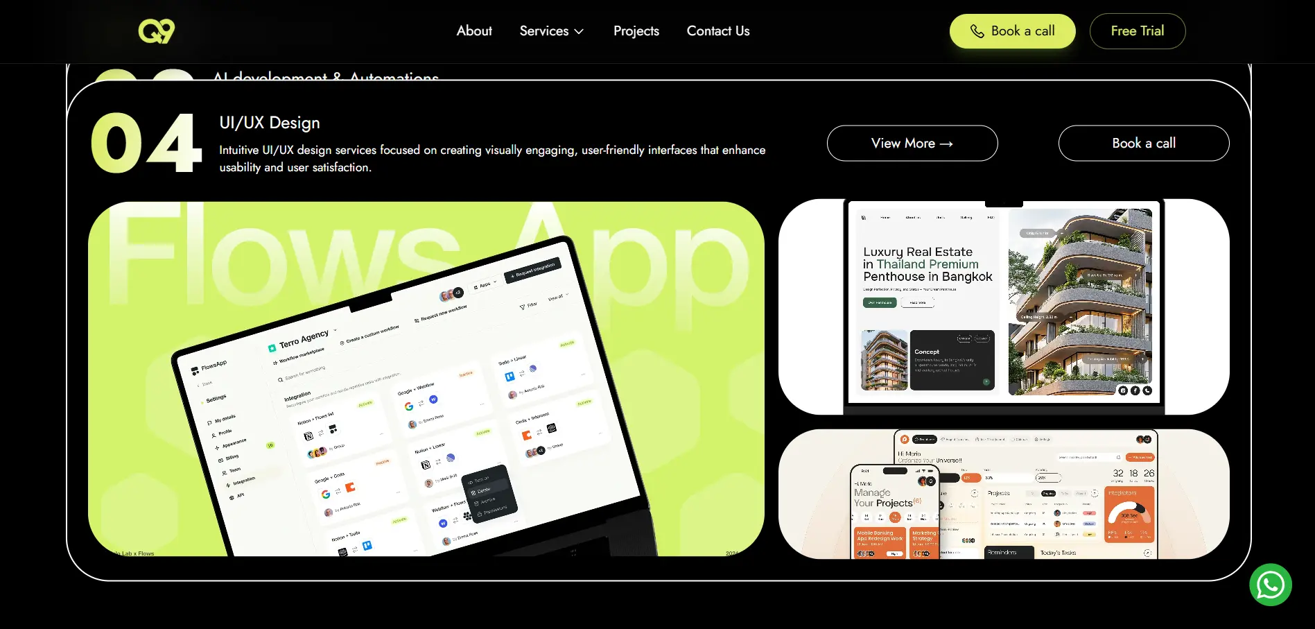 Screenshot 5 of QBits9 - Leading Technology Solutions