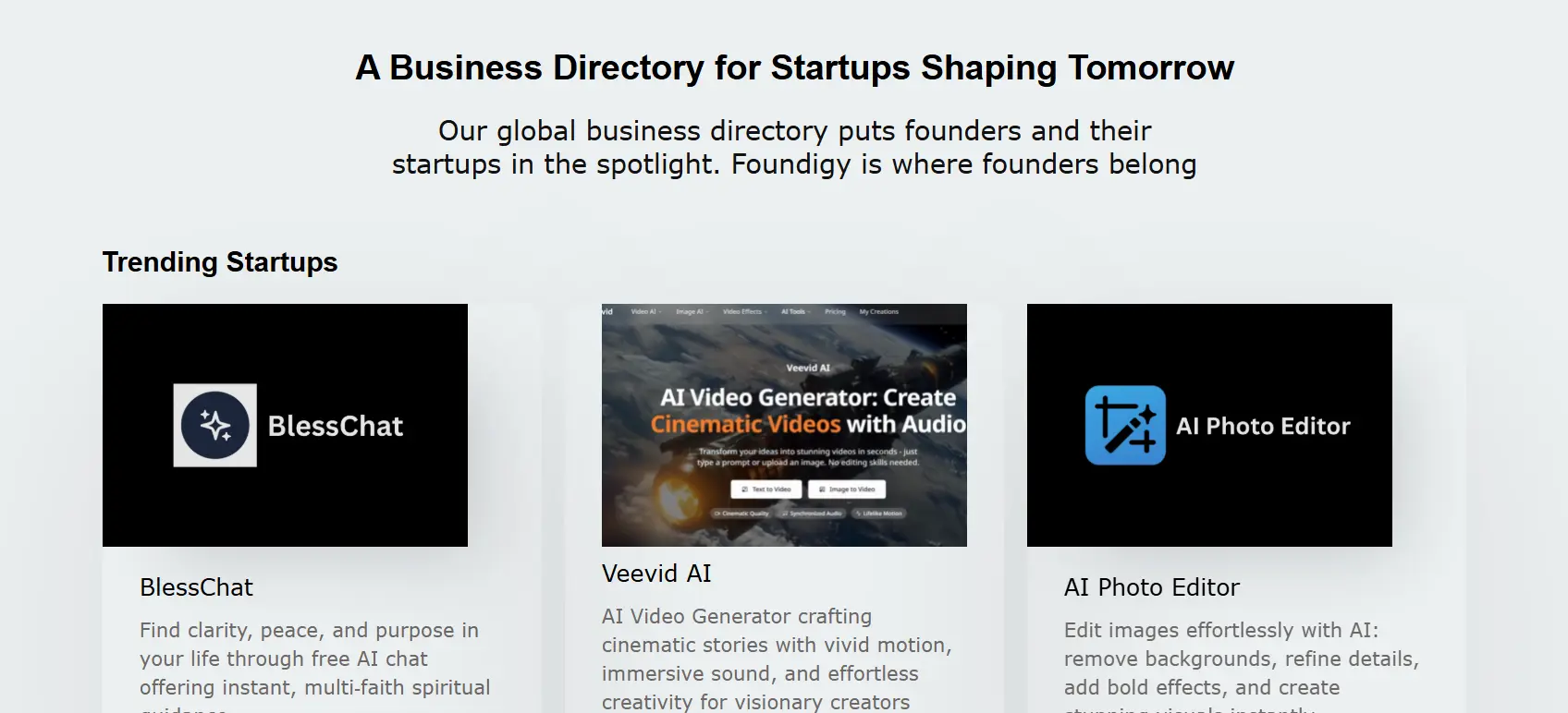 Screenshot 1 of Foundigy