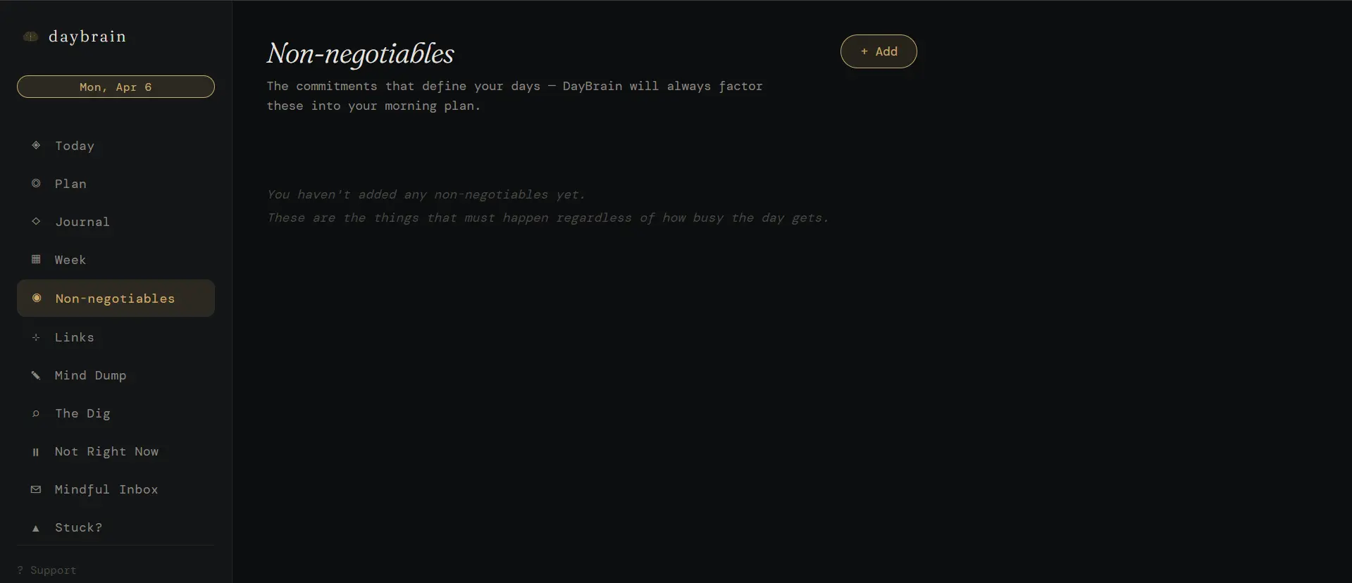 Screenshot 3 of DayBrain