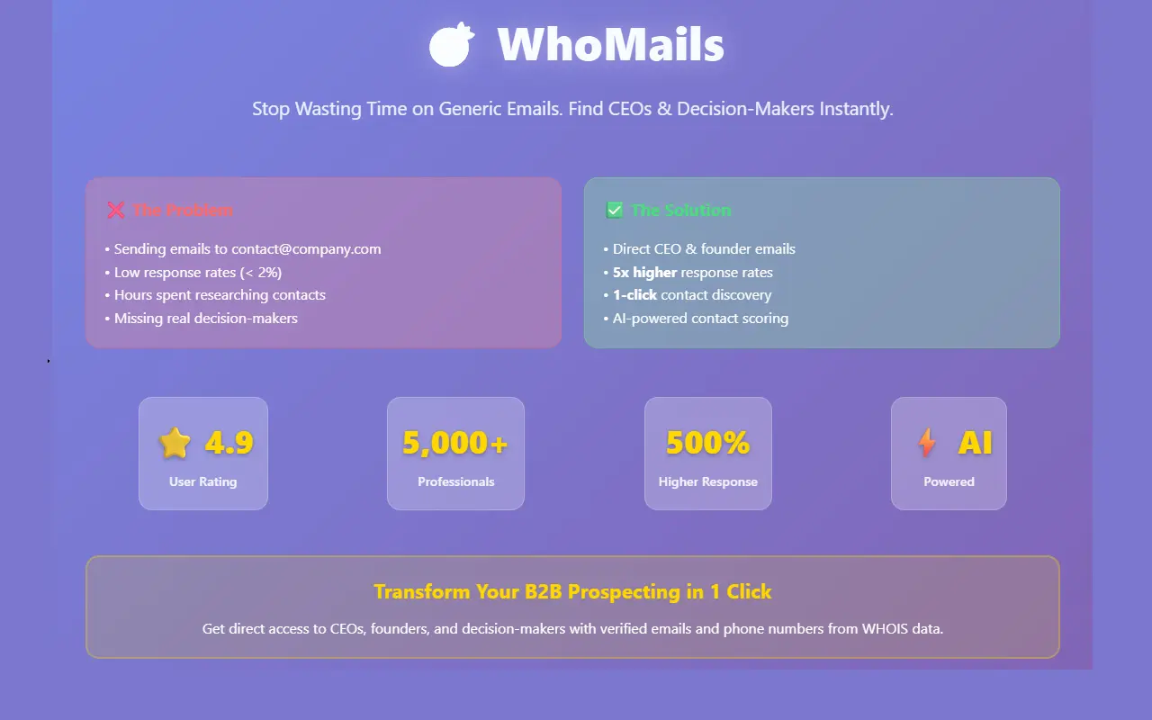 Screenshot 4 of Whomails