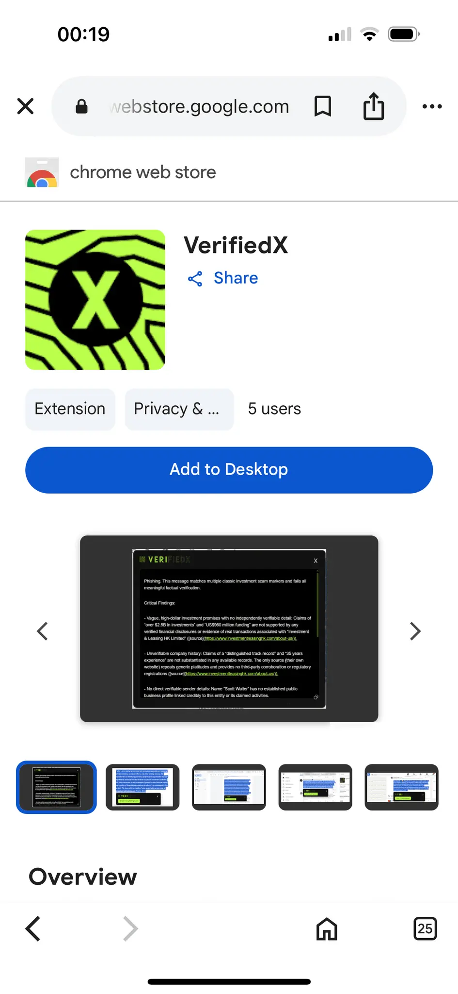 Screenshot 8 of VerifiedX