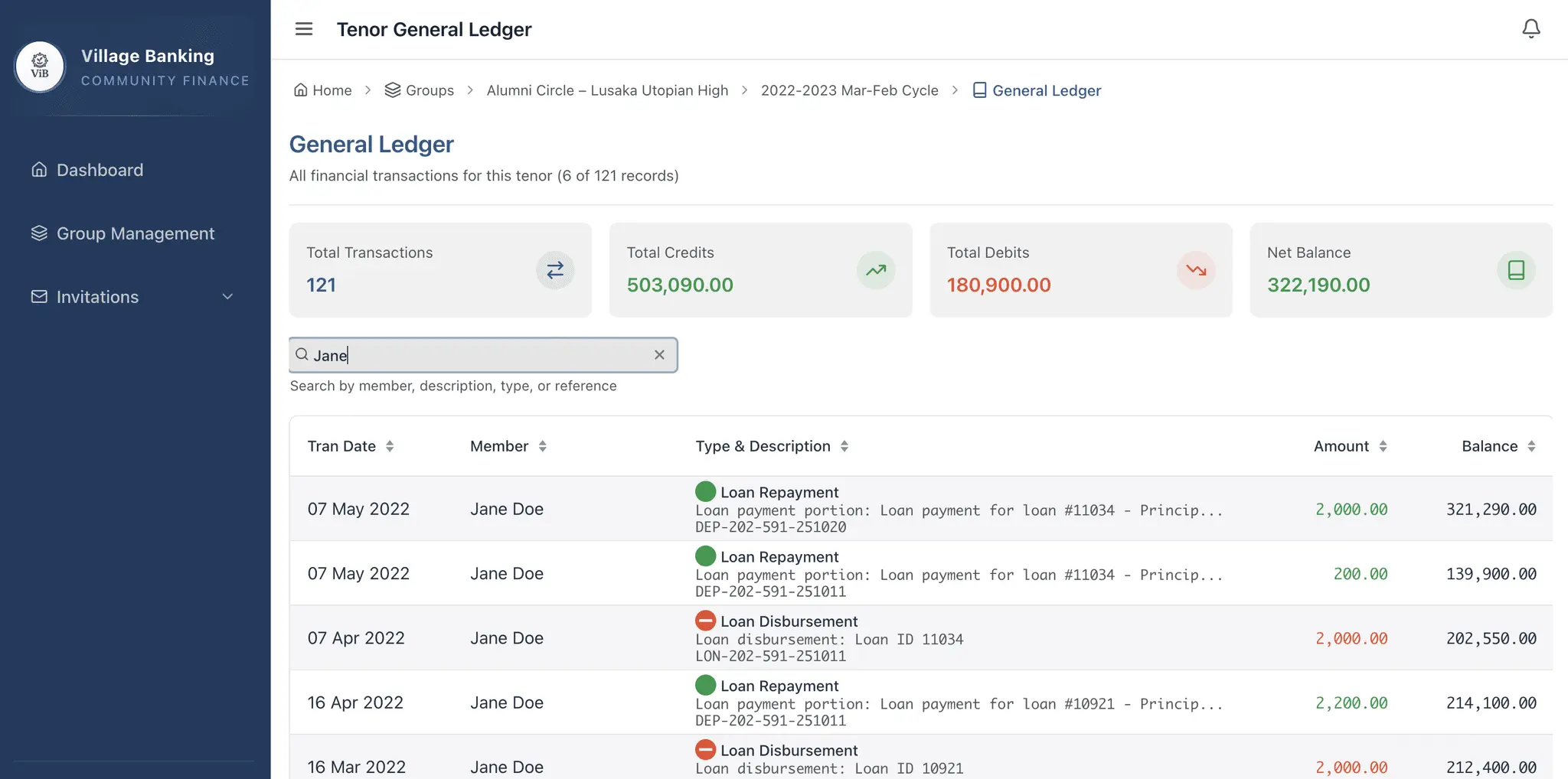 Screenshot 2 of ViB | Village Banking System