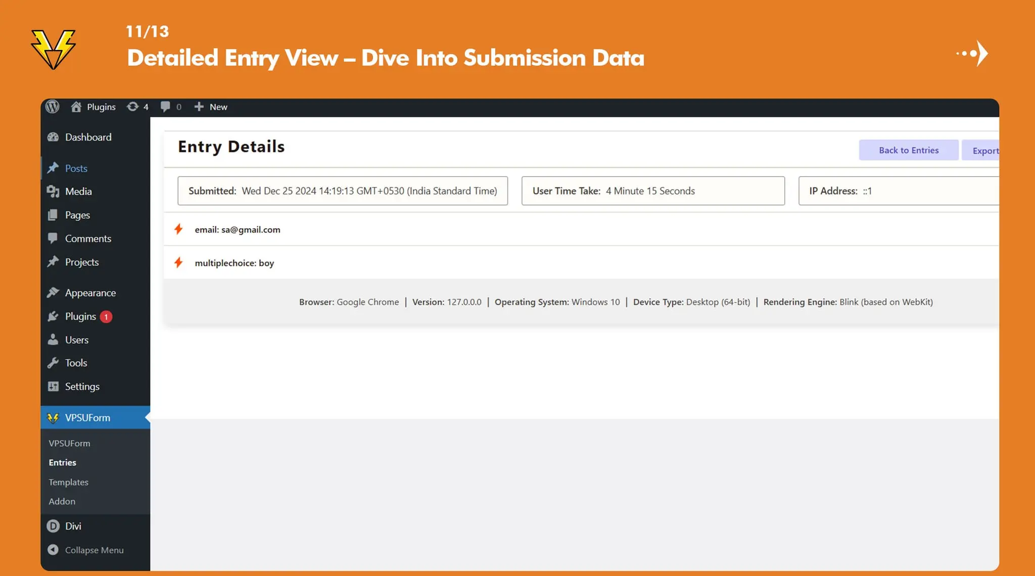 Screenshot 8 of VPSUForm