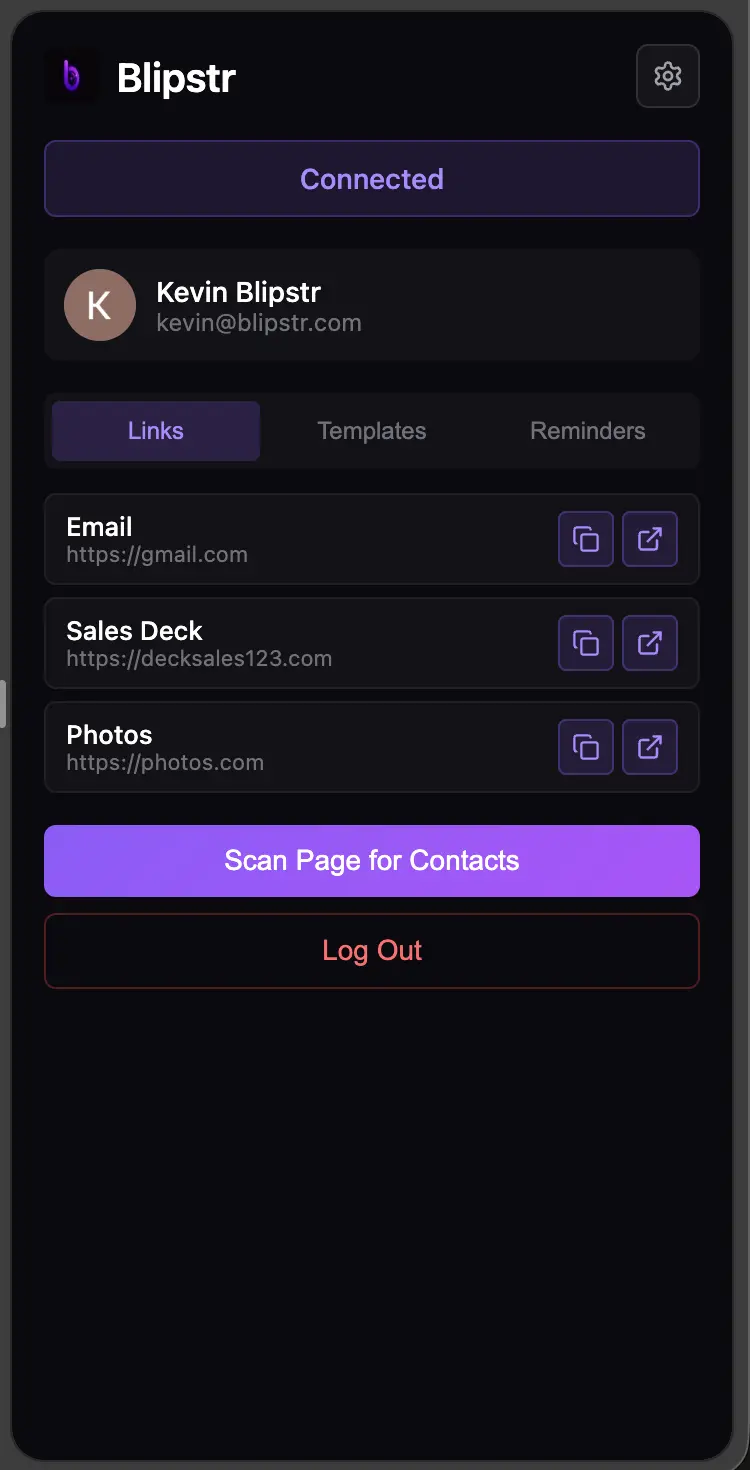 Screenshot 9 of Blipstr - Prospecting Sidecar