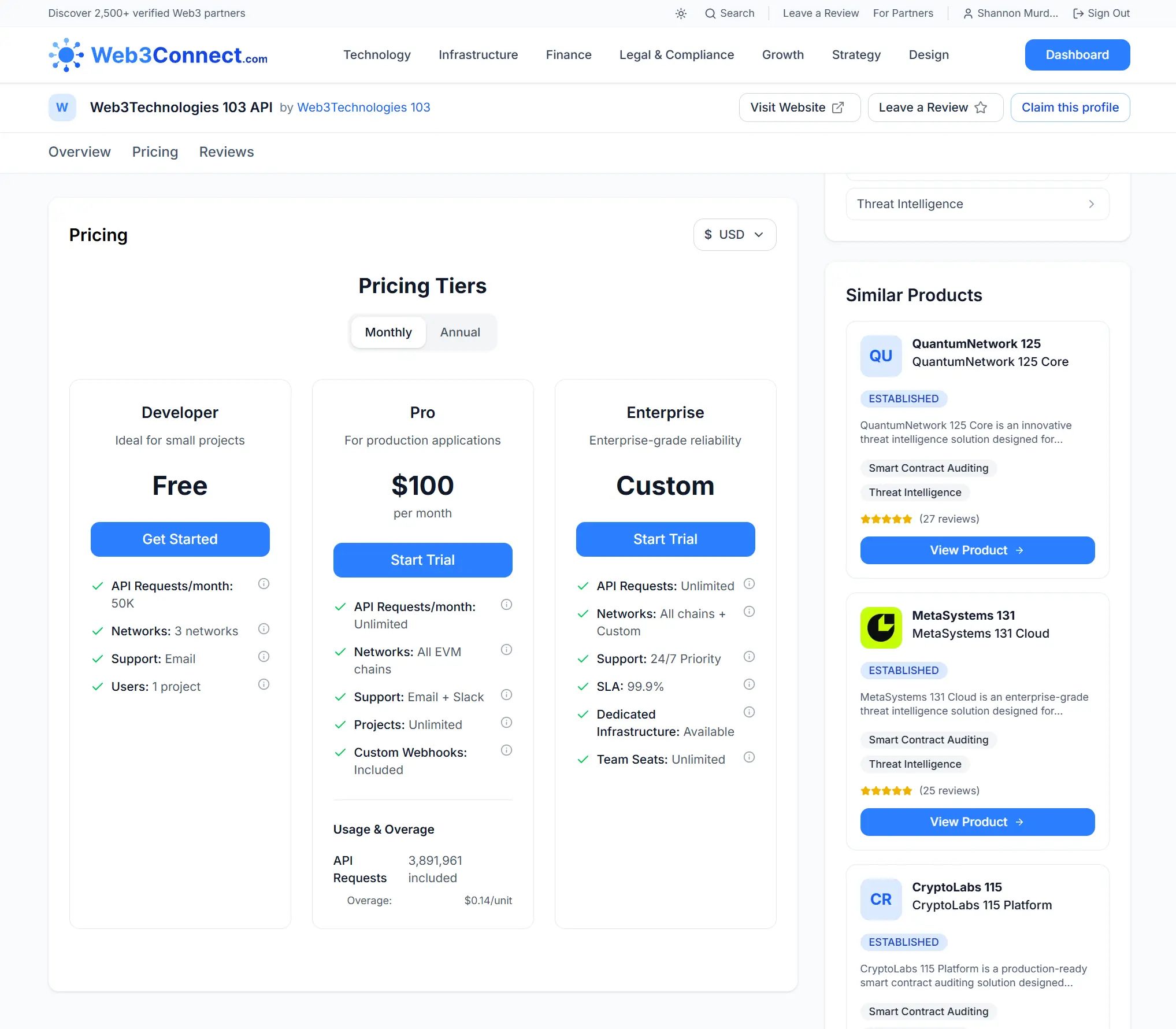 Screenshot 2 of Web3Connect