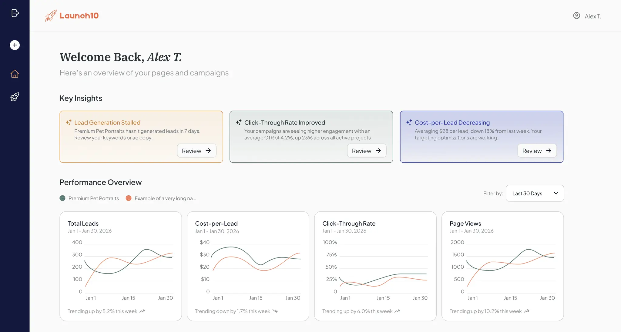 Screenshot 1 of Launch10