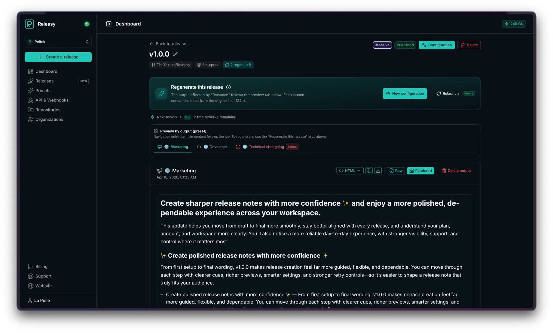 Screenshot 5 of Releasy