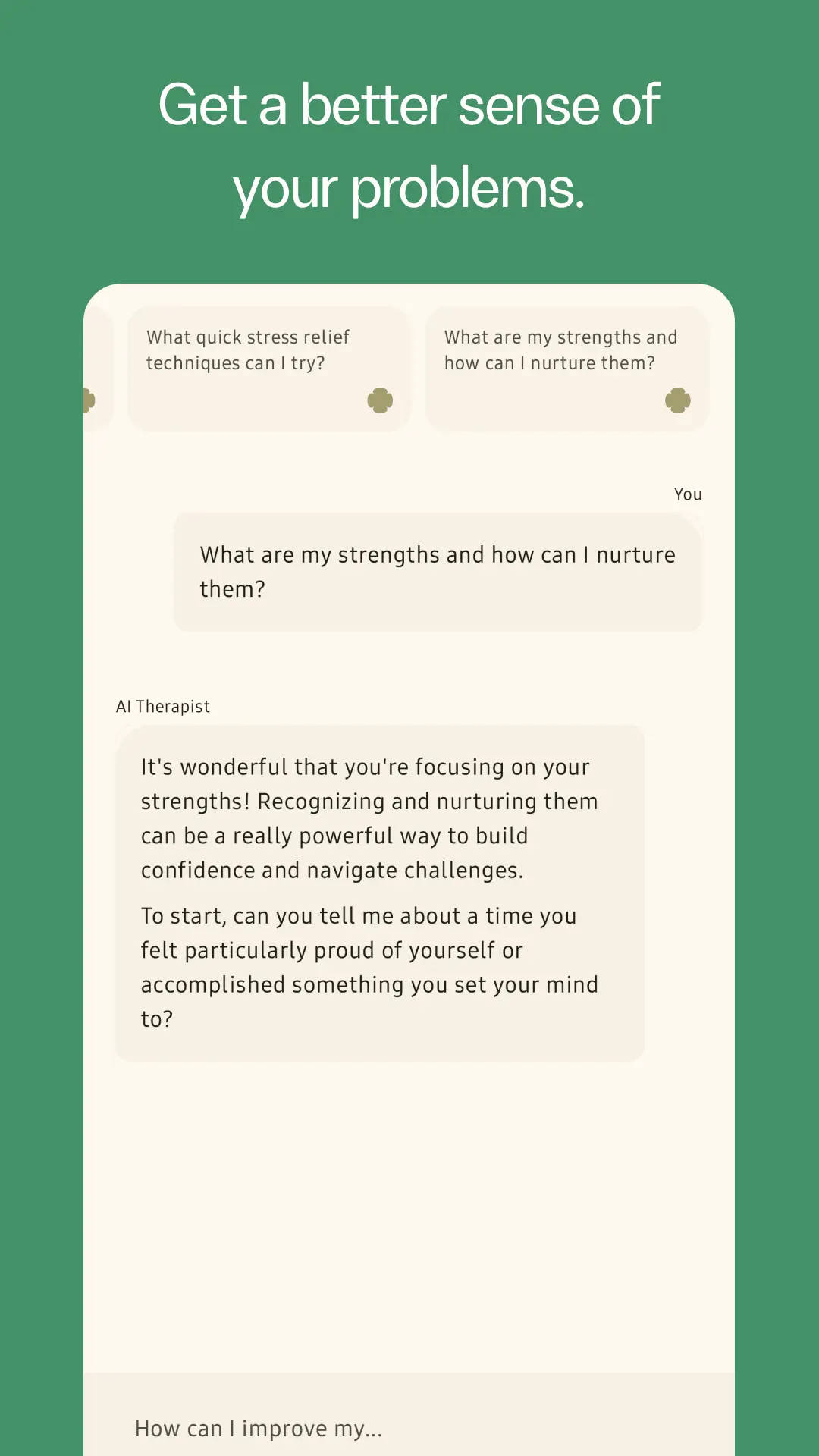 Screenshot 2 of Mentaly: AI CBT