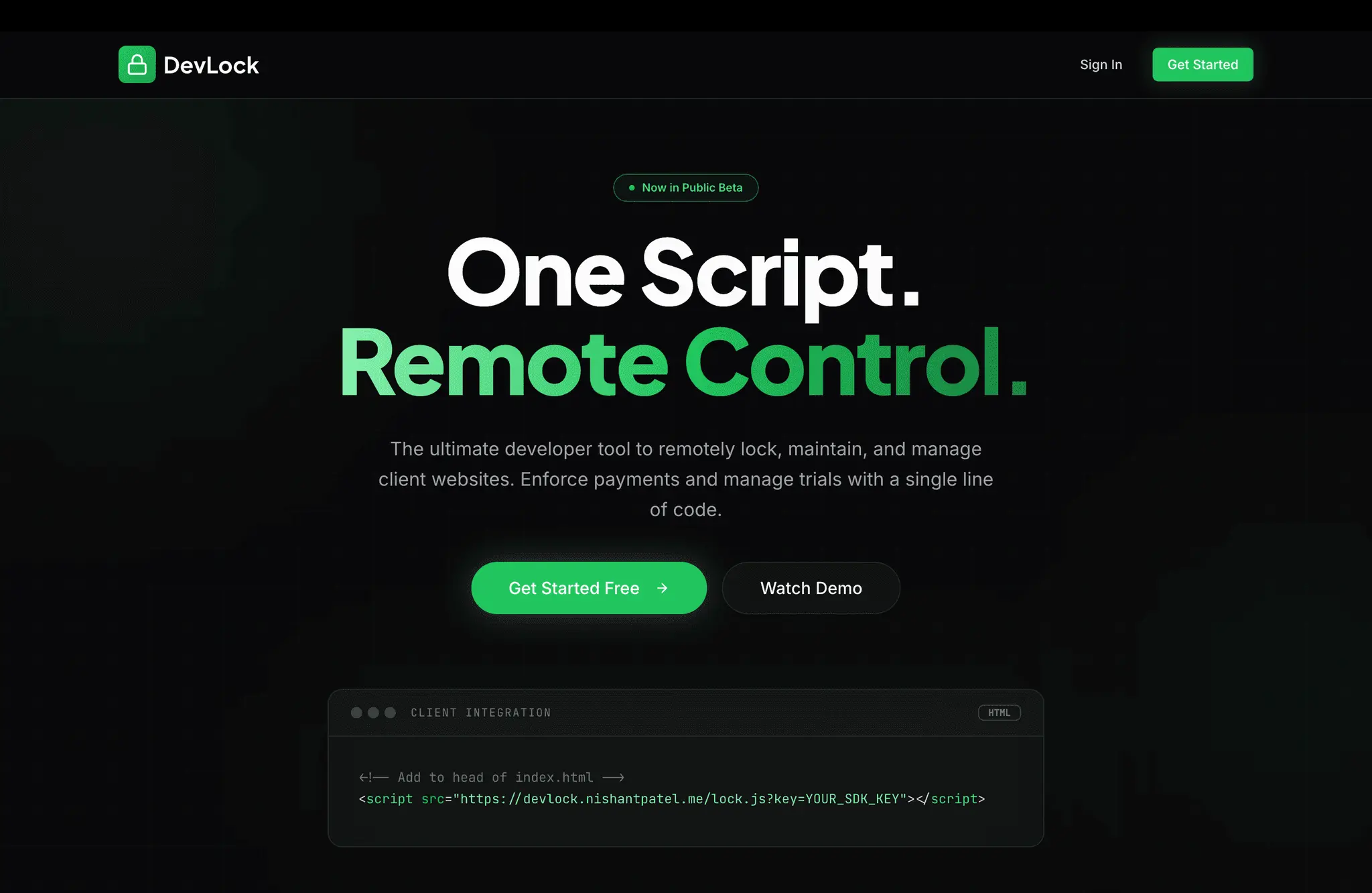 Screenshot 3 of DevLock