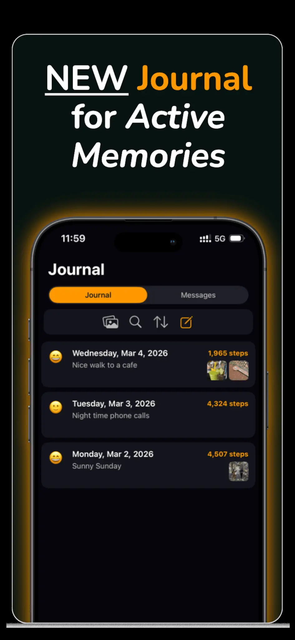 Screenshot 6 of StepGoals - Smart Step Counter (iOS)
