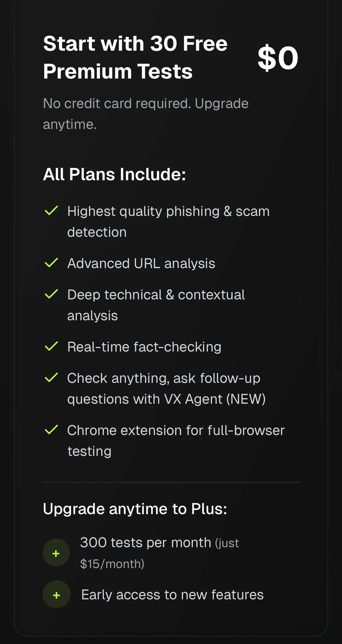 Screenshot 1 of VerifiedX