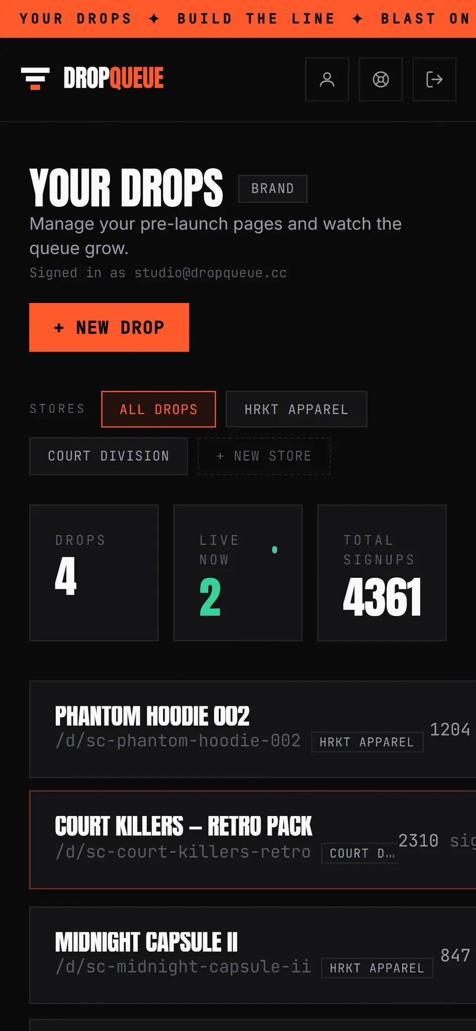 Screenshot 9 of DropQueue
