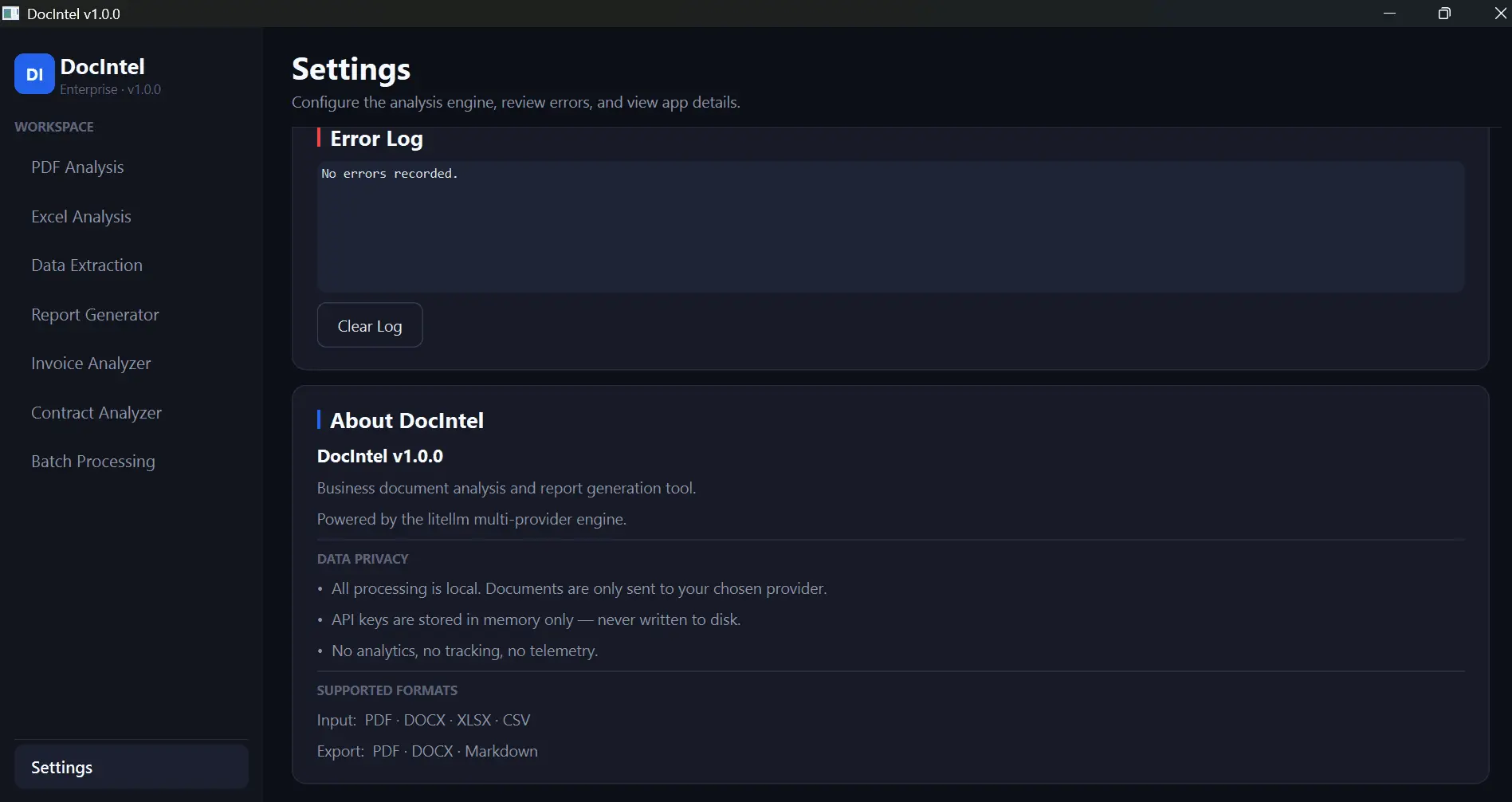 Screenshot 3 of DocIntel