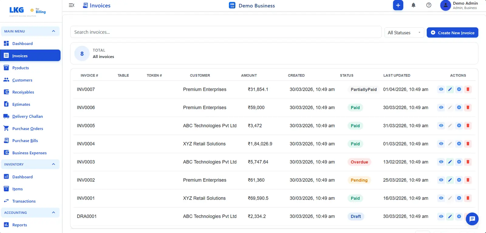 Screenshot 5 of LKG for Billing