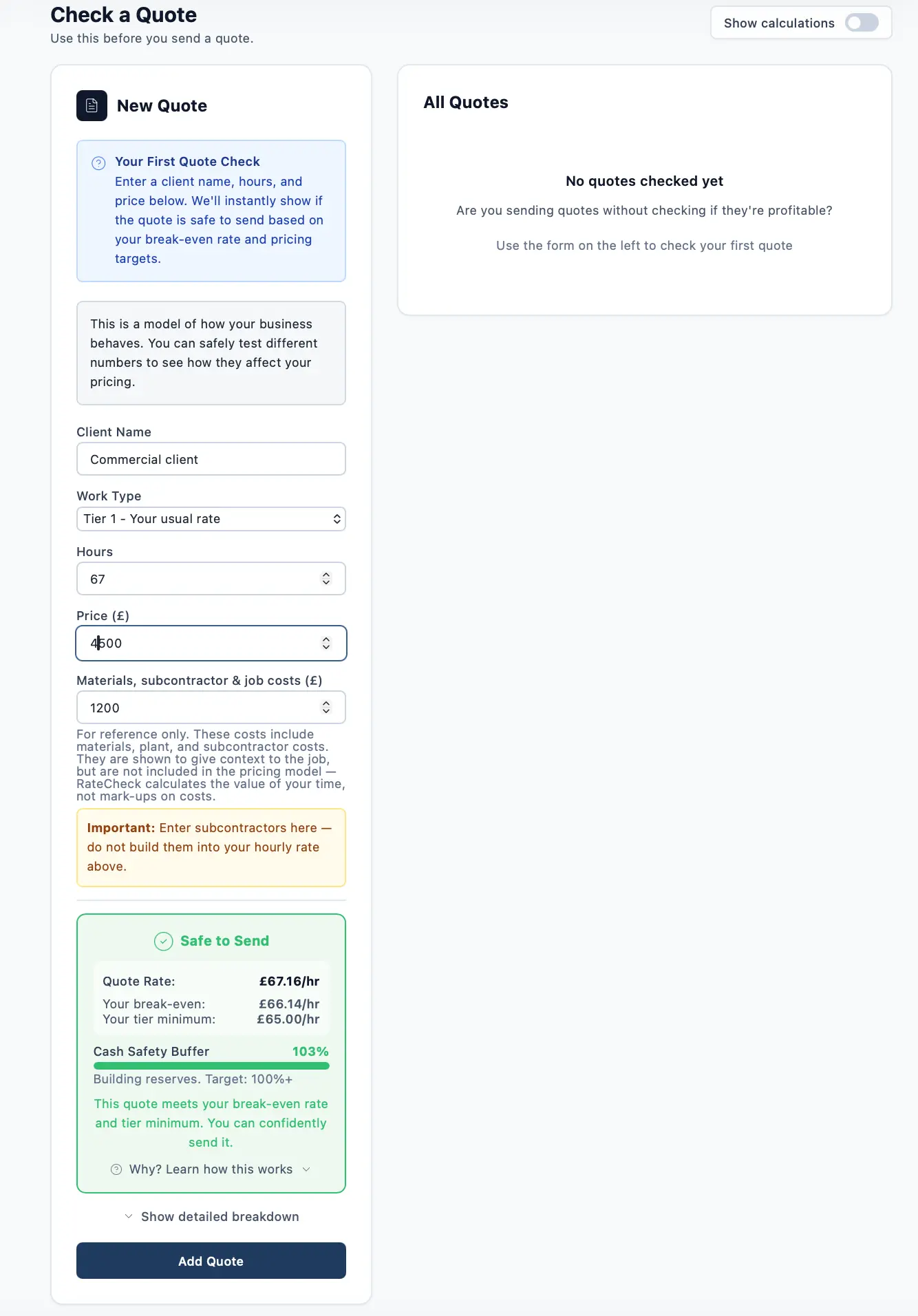 Screenshot 4 of RateCheck