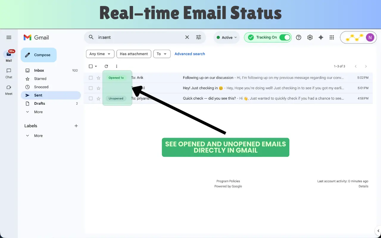 Screenshot 3 of TrackMailBox