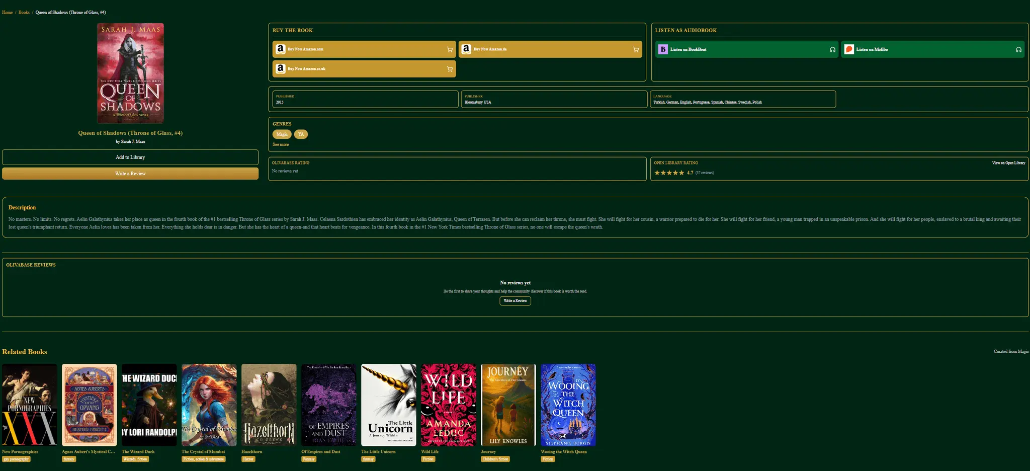 Screenshot 1 of Olivabase