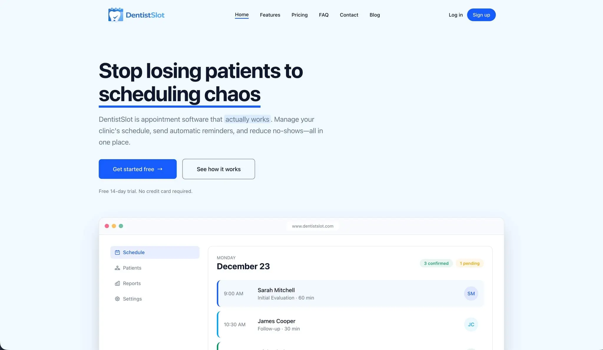 Screenshot 1 of DentistSlot