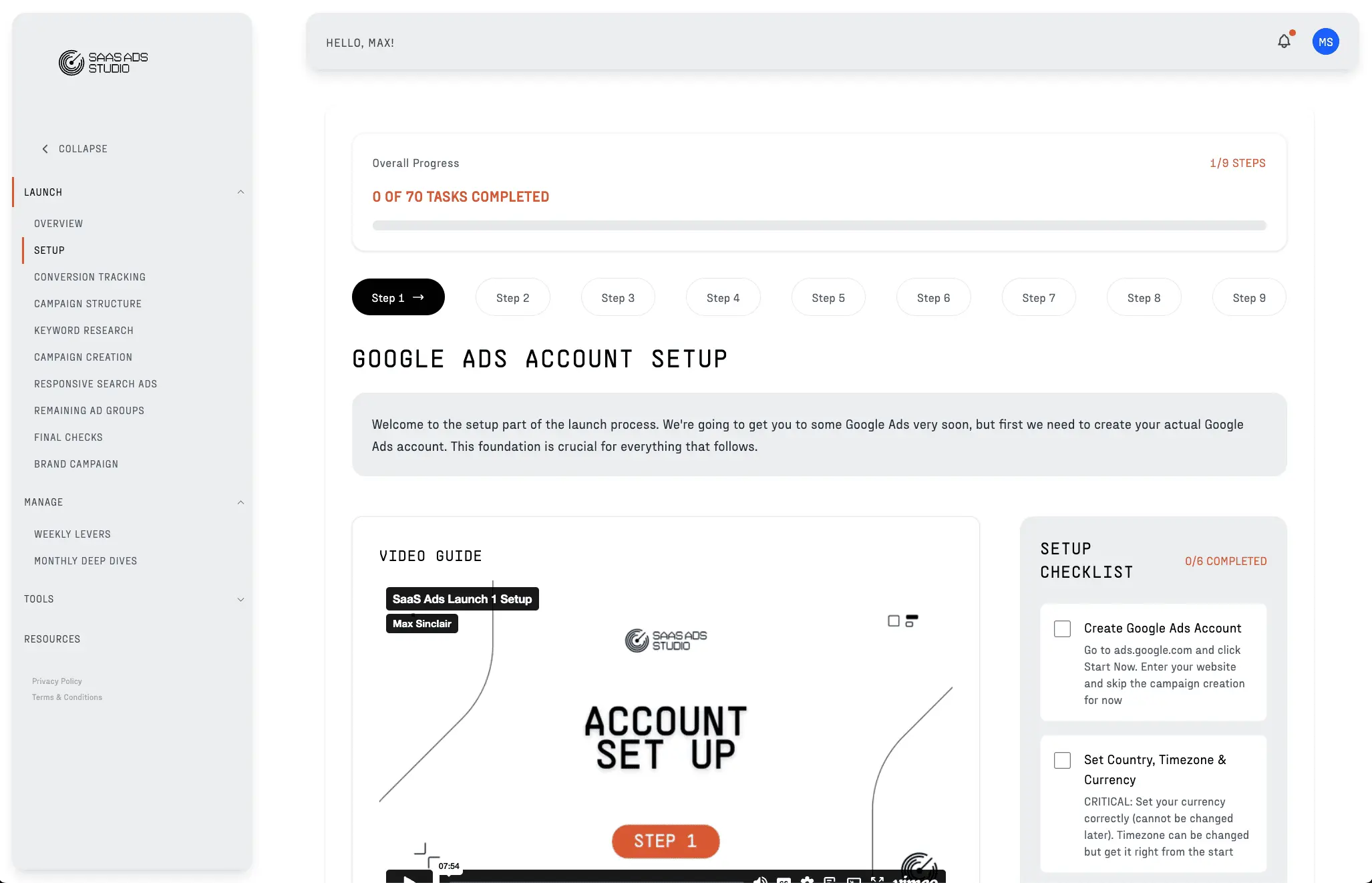 Screenshot 1 of The SaaS Ads Studio