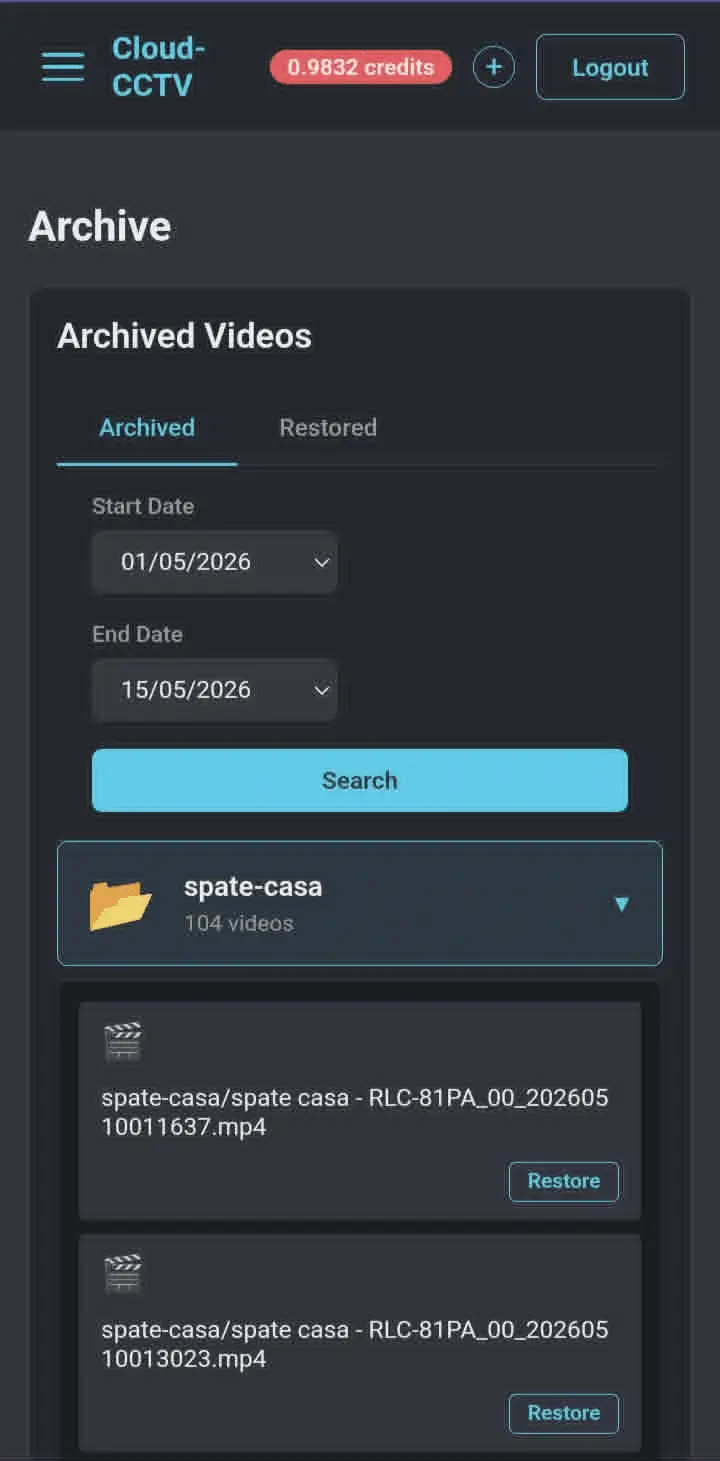 Screenshot 3 of Cloud-CCTV