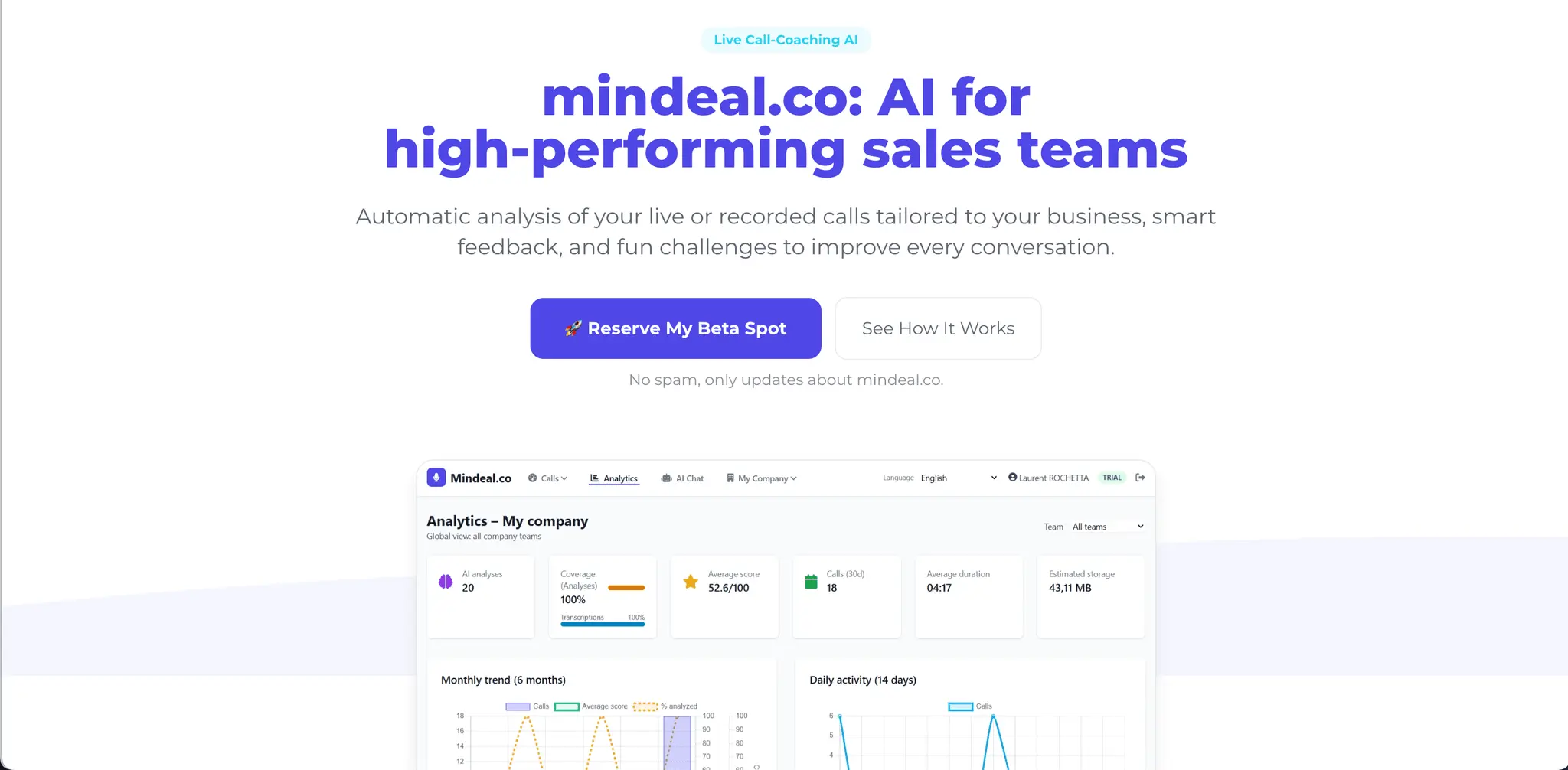 Screenshot 1 of Mindeal