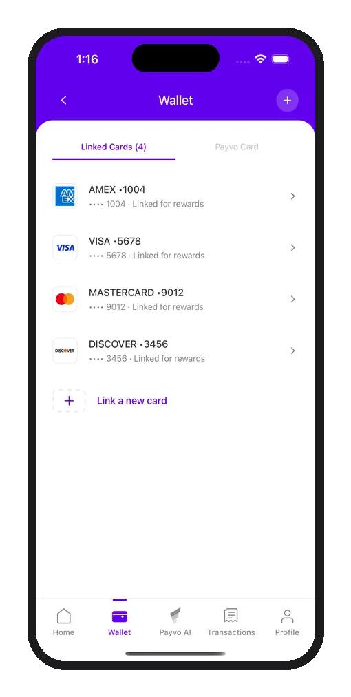 Screenshot 3 of Payvo - Never Miss a Reward Again