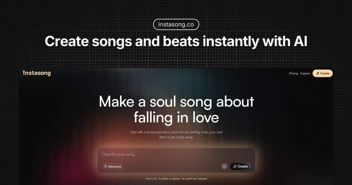 Screenshot 1 of InstaSong - AI song and beat maker