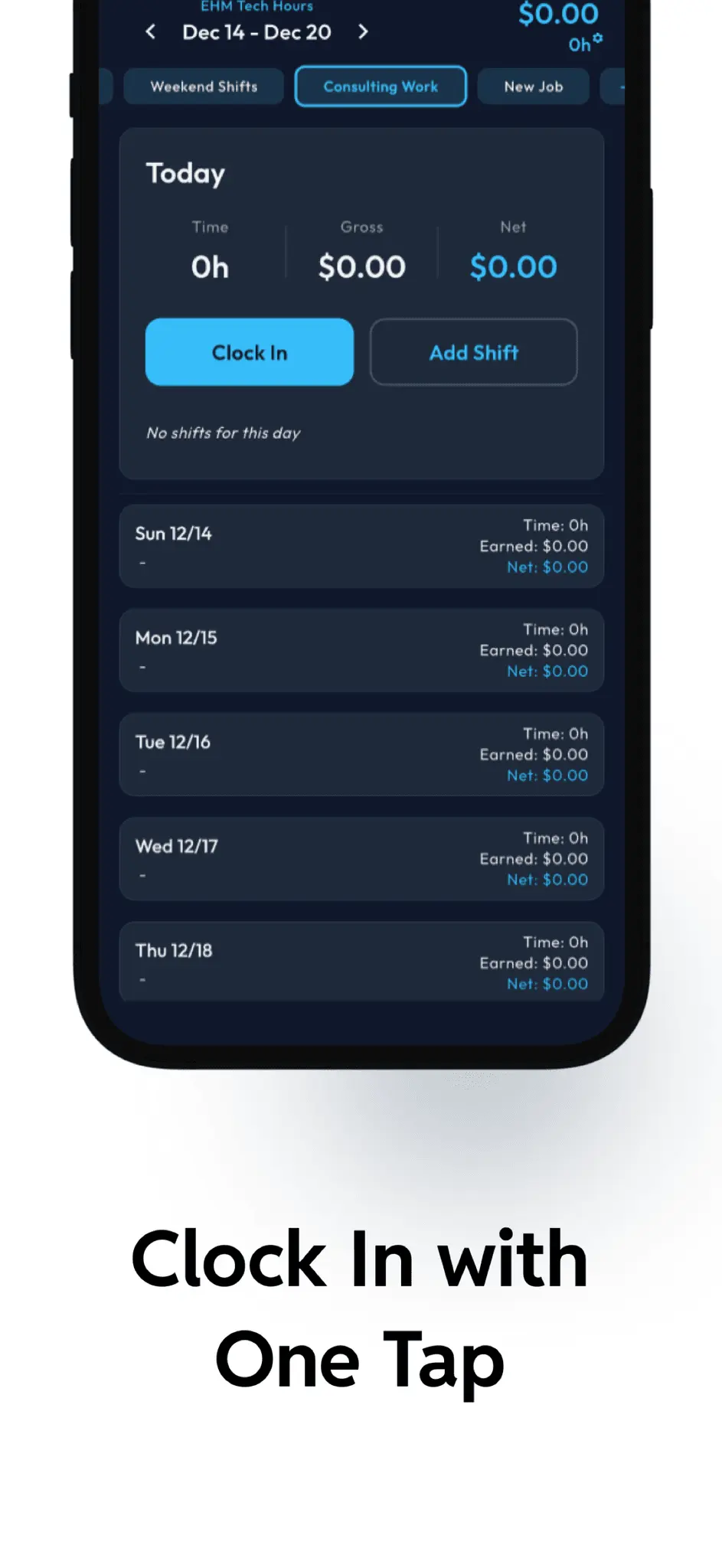 Screenshot 5 of Hours Tracker: Time Clock In
