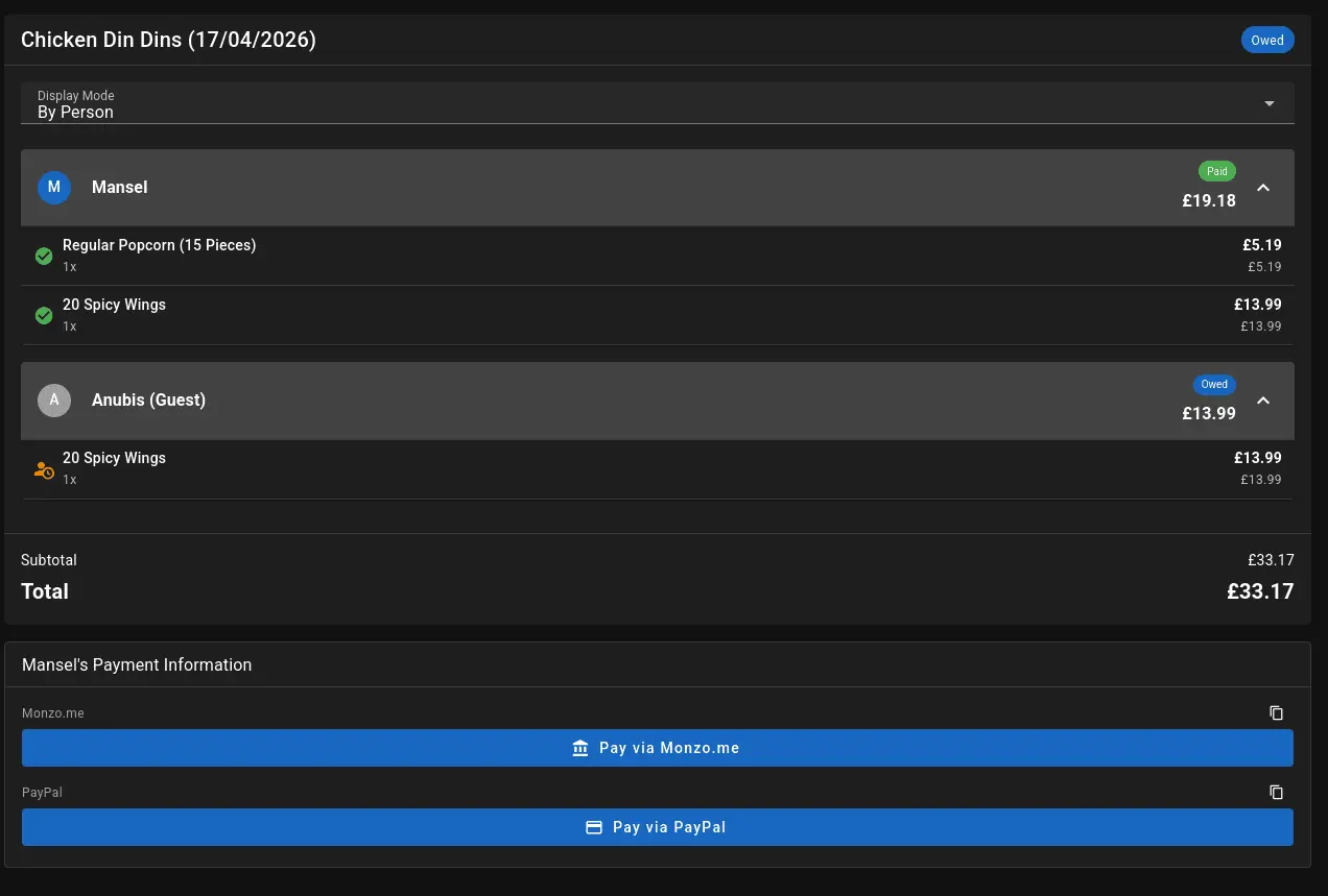 Screenshot 1 of Parity Split